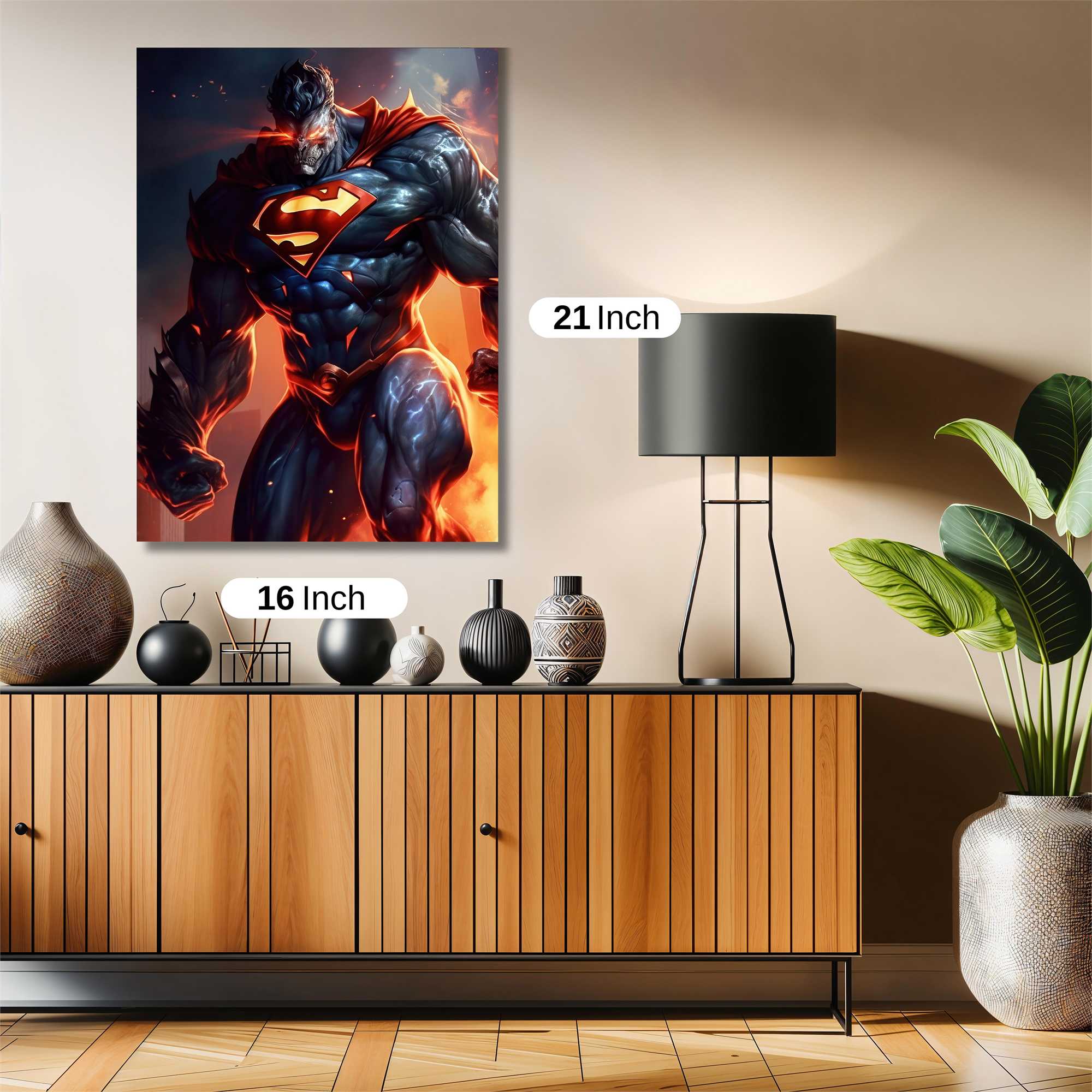 Superman Fury Safe Wall Magnetic / M