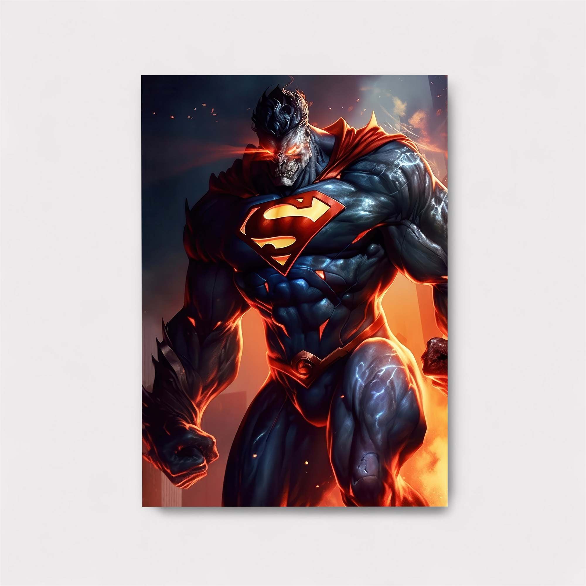 Superman Fury Safe Wall Magnetic / M