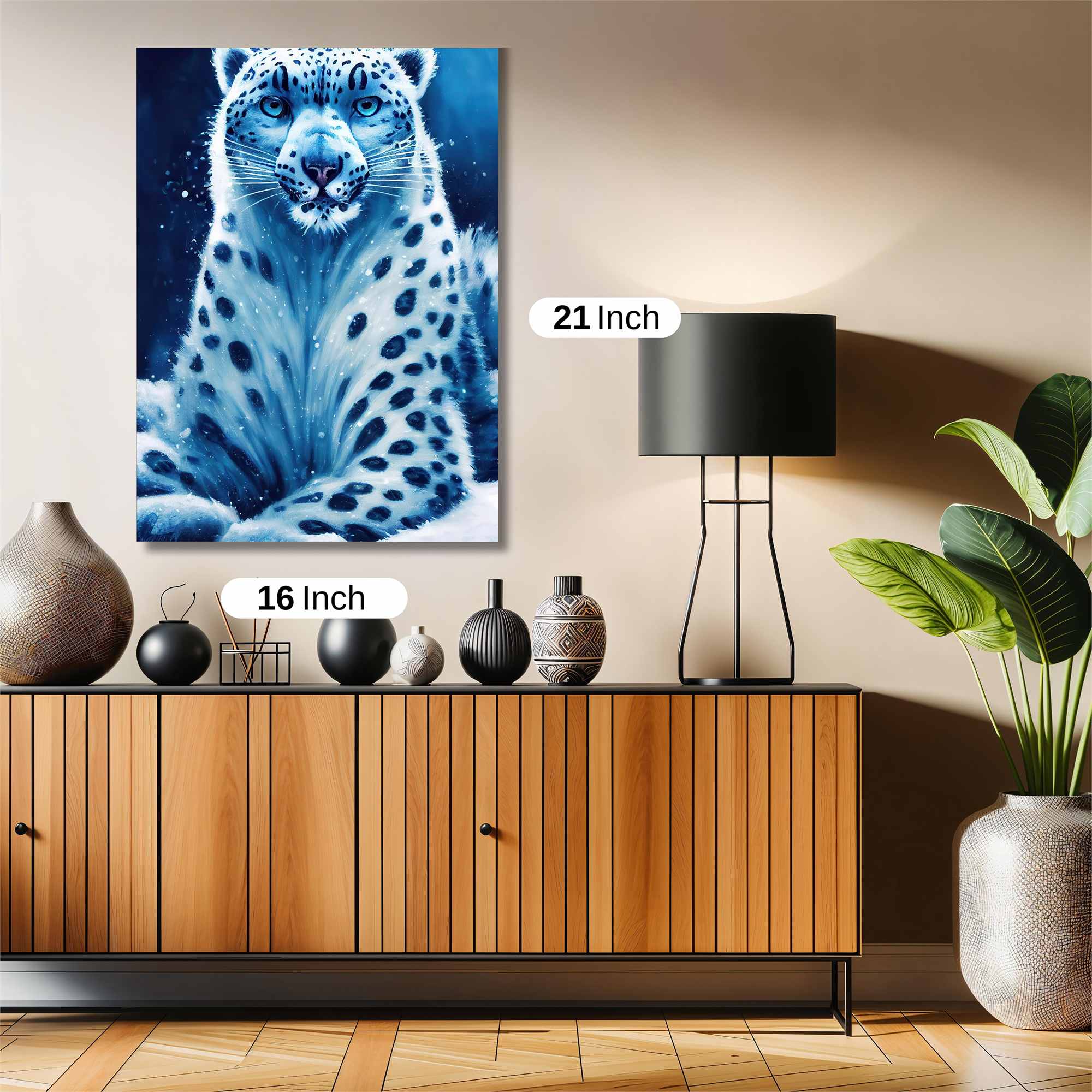 Snowy Majesty Safe Wall Magnetic / M