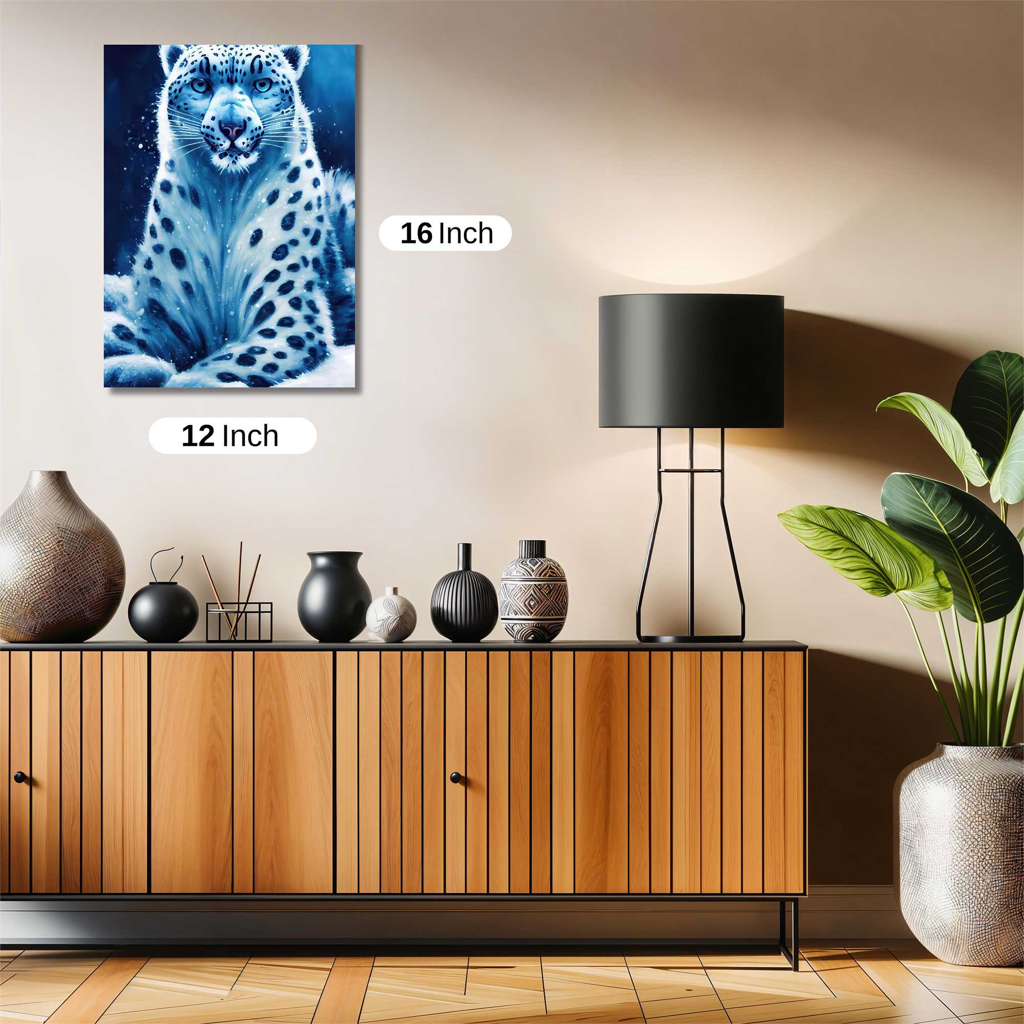 Snowy Majesty Safe Wall Magnetic / M