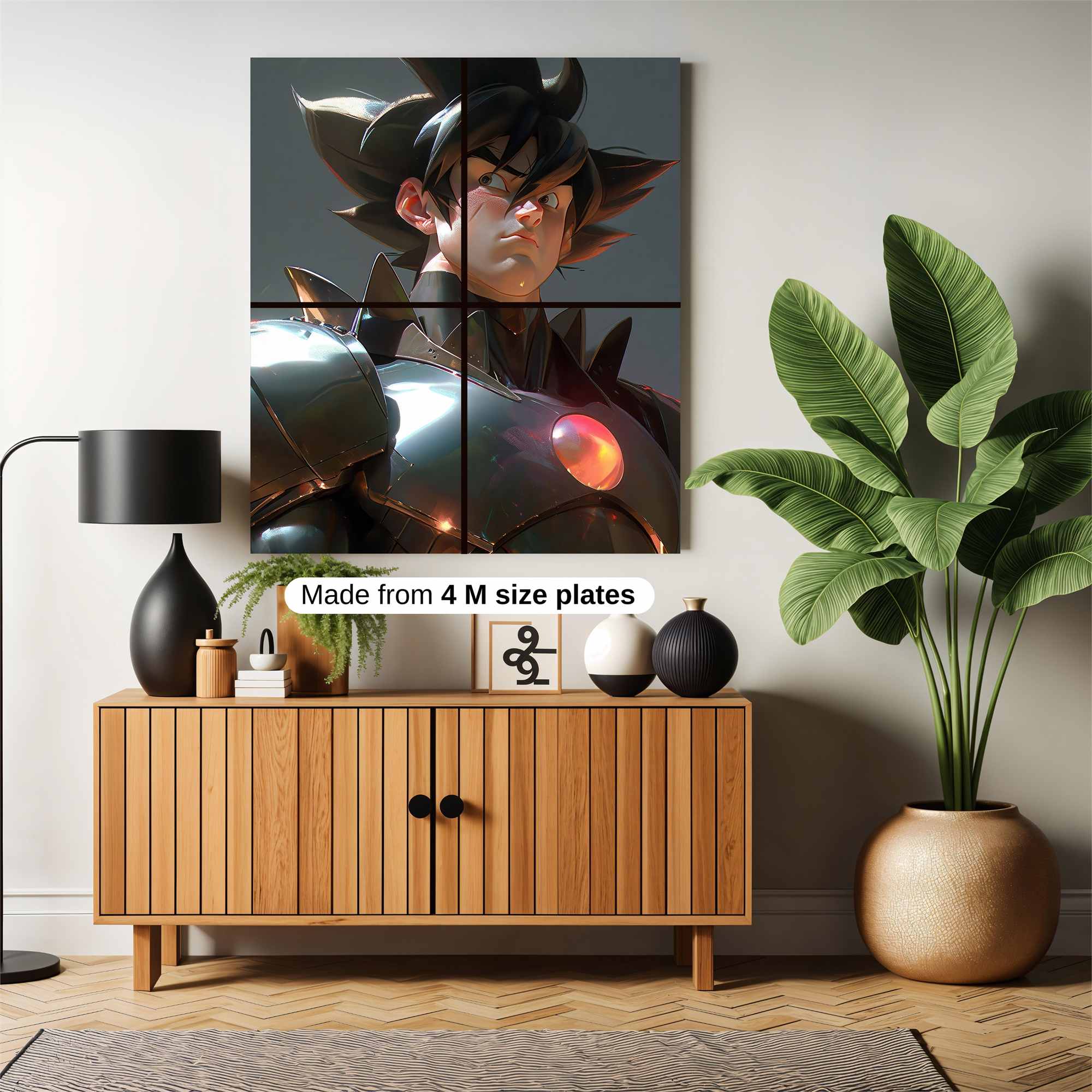 Saiyan Stalwart Safe Wall Magnetic / M