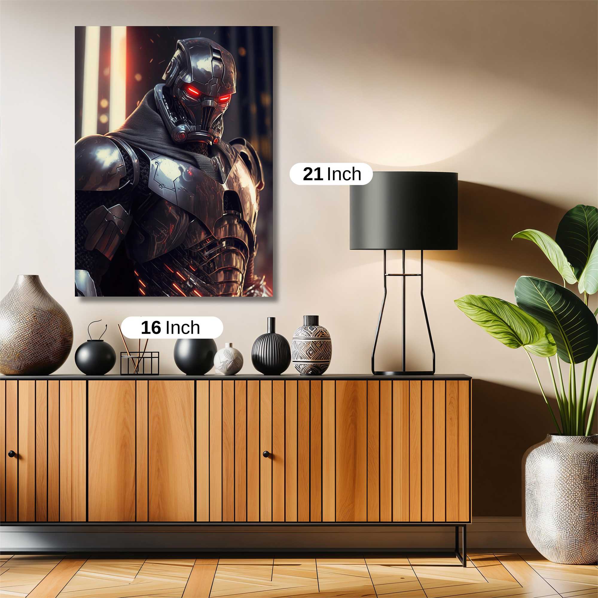 Cybernetic Sentinel Safe Wall Magnetic / M