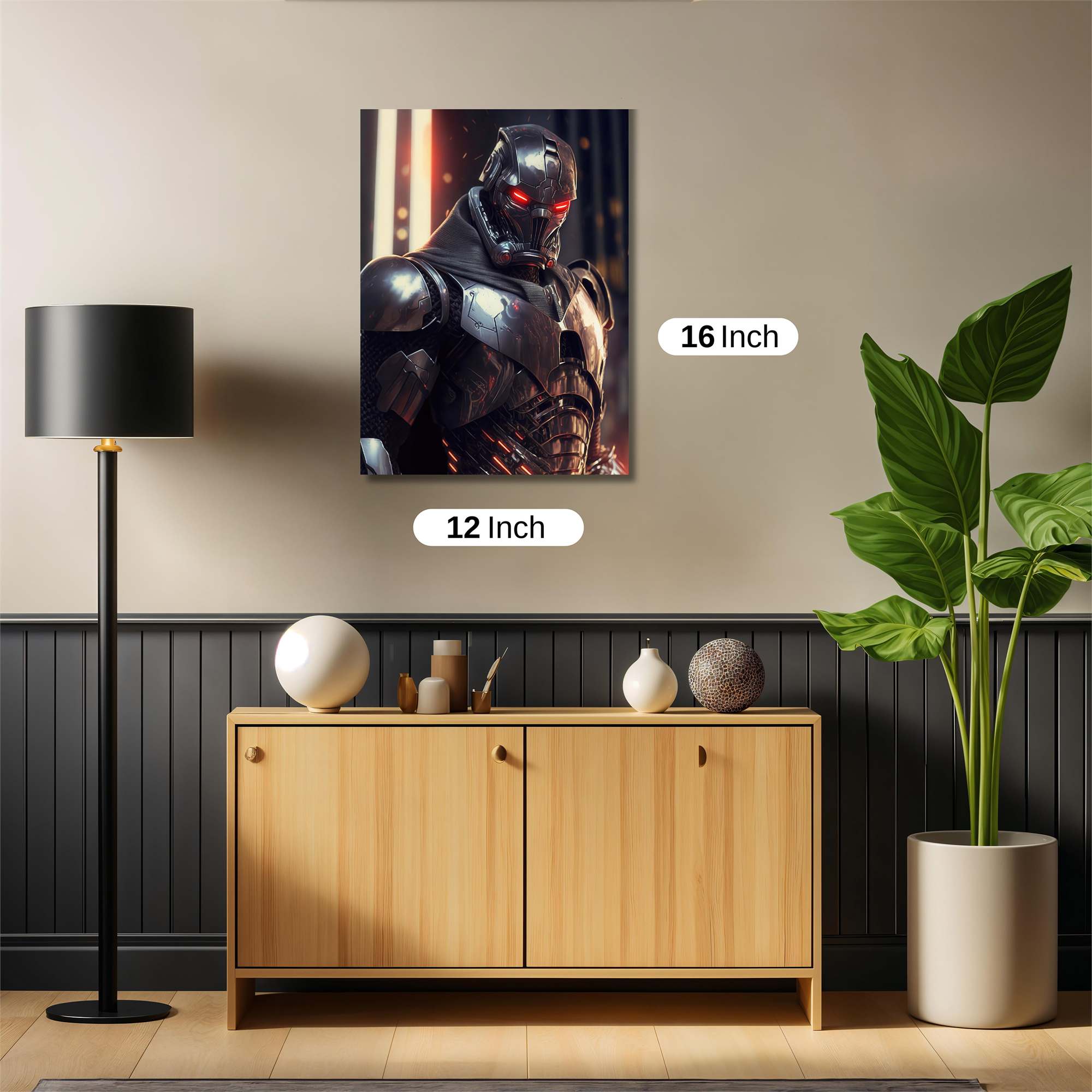 Cybernetic Sentinel Safe Wall Magnetic / M