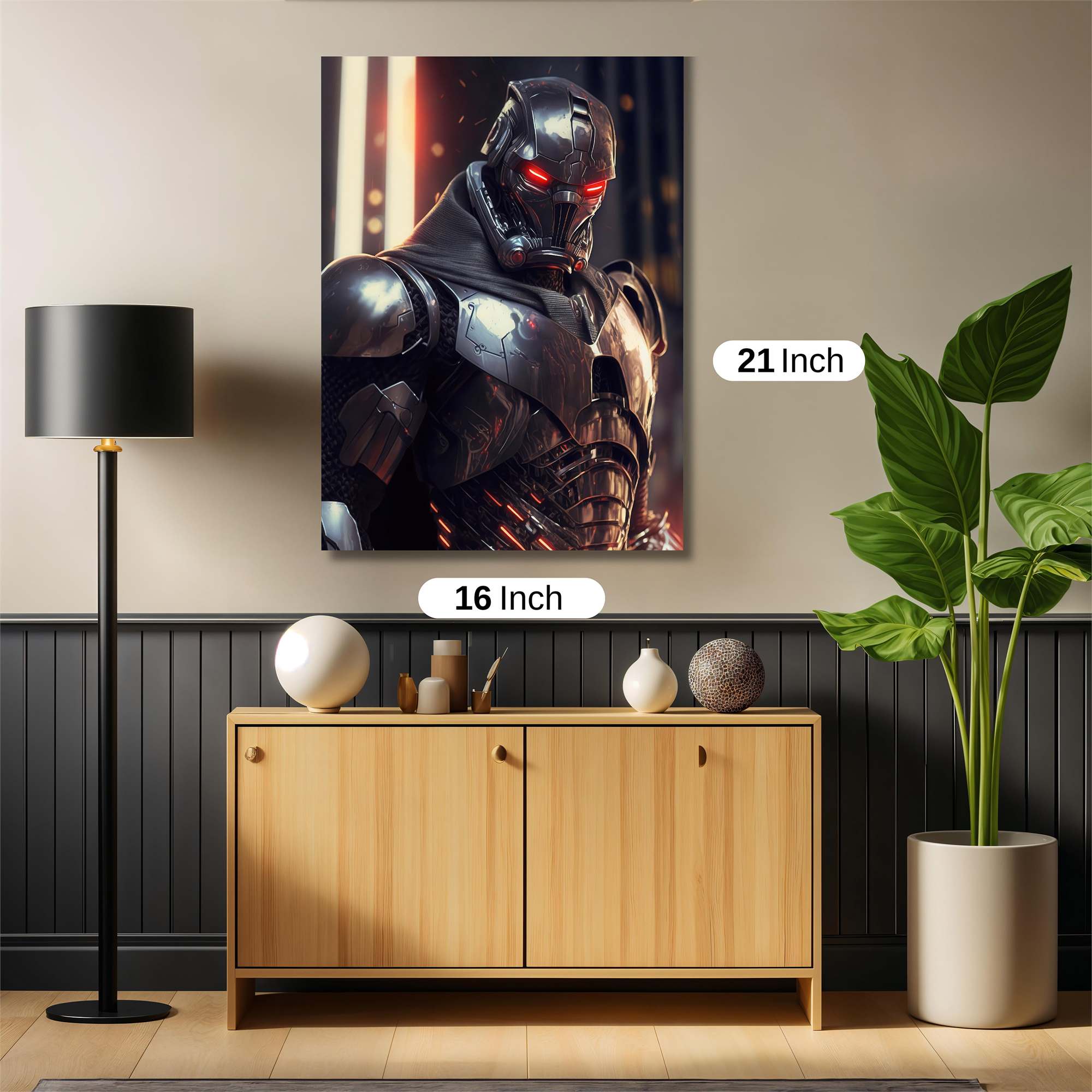 Cybernetic Sentinel Safe Wall Magnetic / M