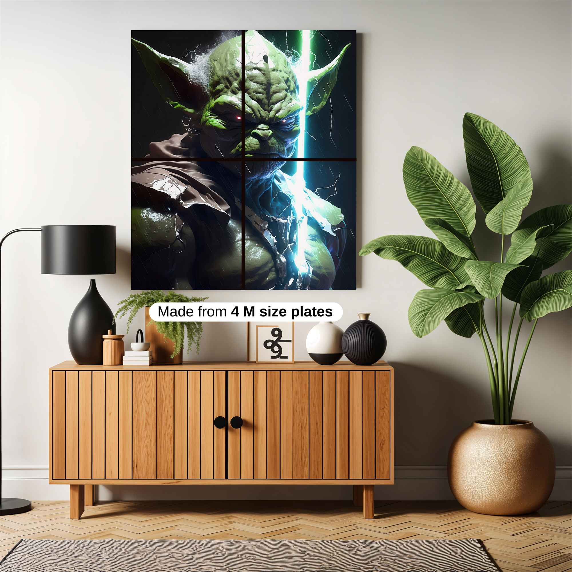 Yoda Battlefury Safe Wall Magnetic / M