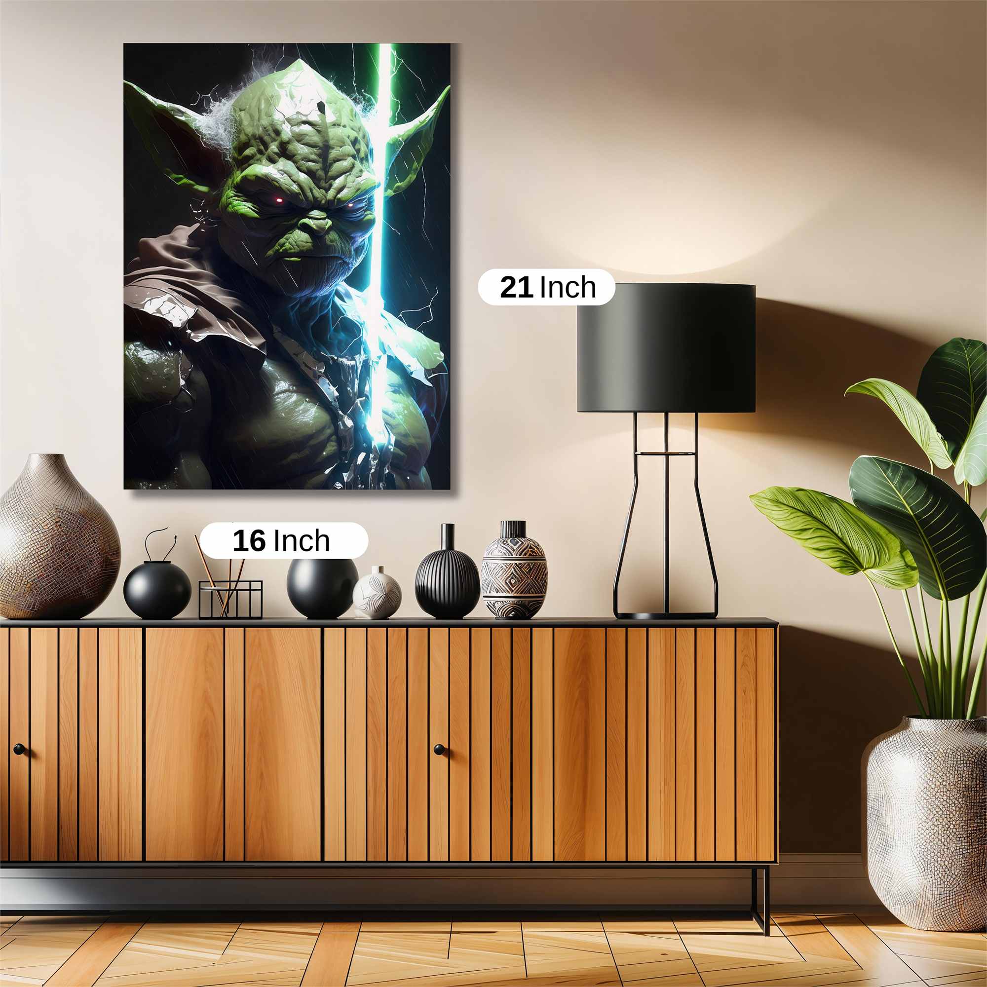 Yoda Battlefury Safe Wall Magnetic / M