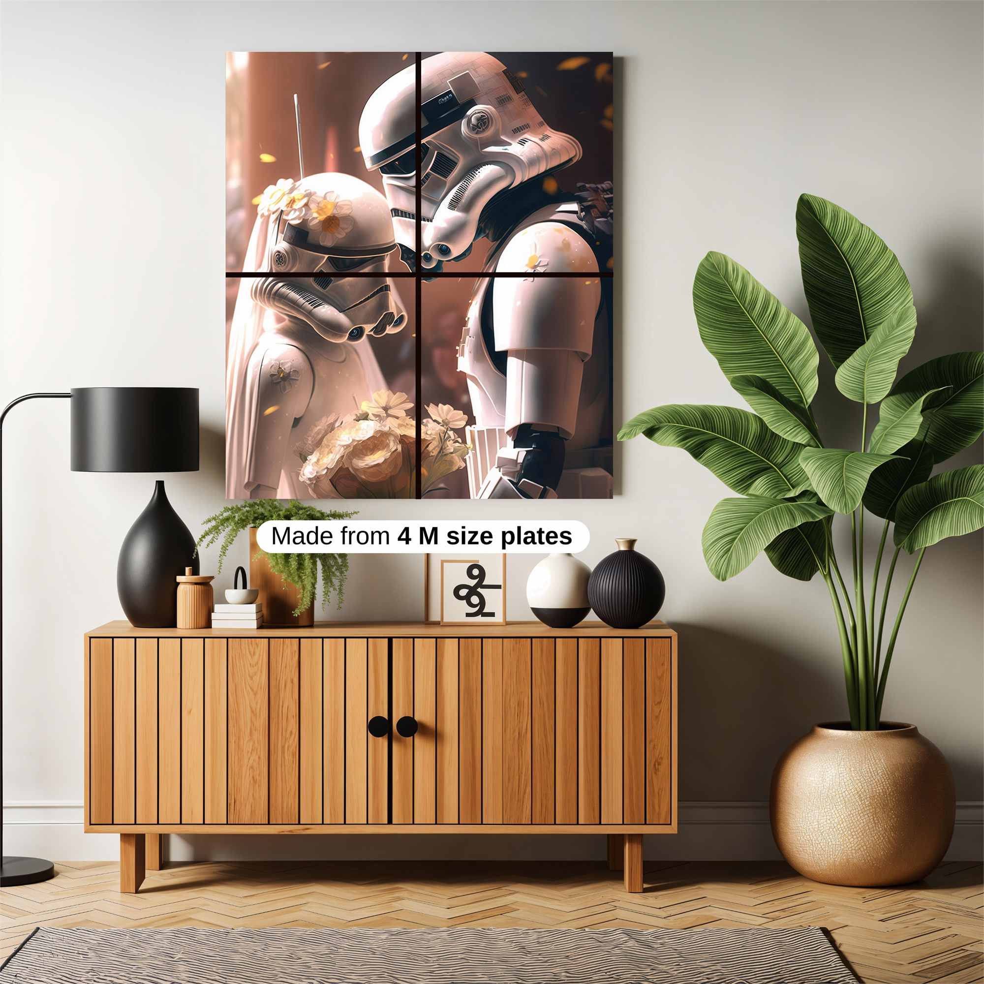 Stormtrooper Romance Safe Wall Magnetic / M