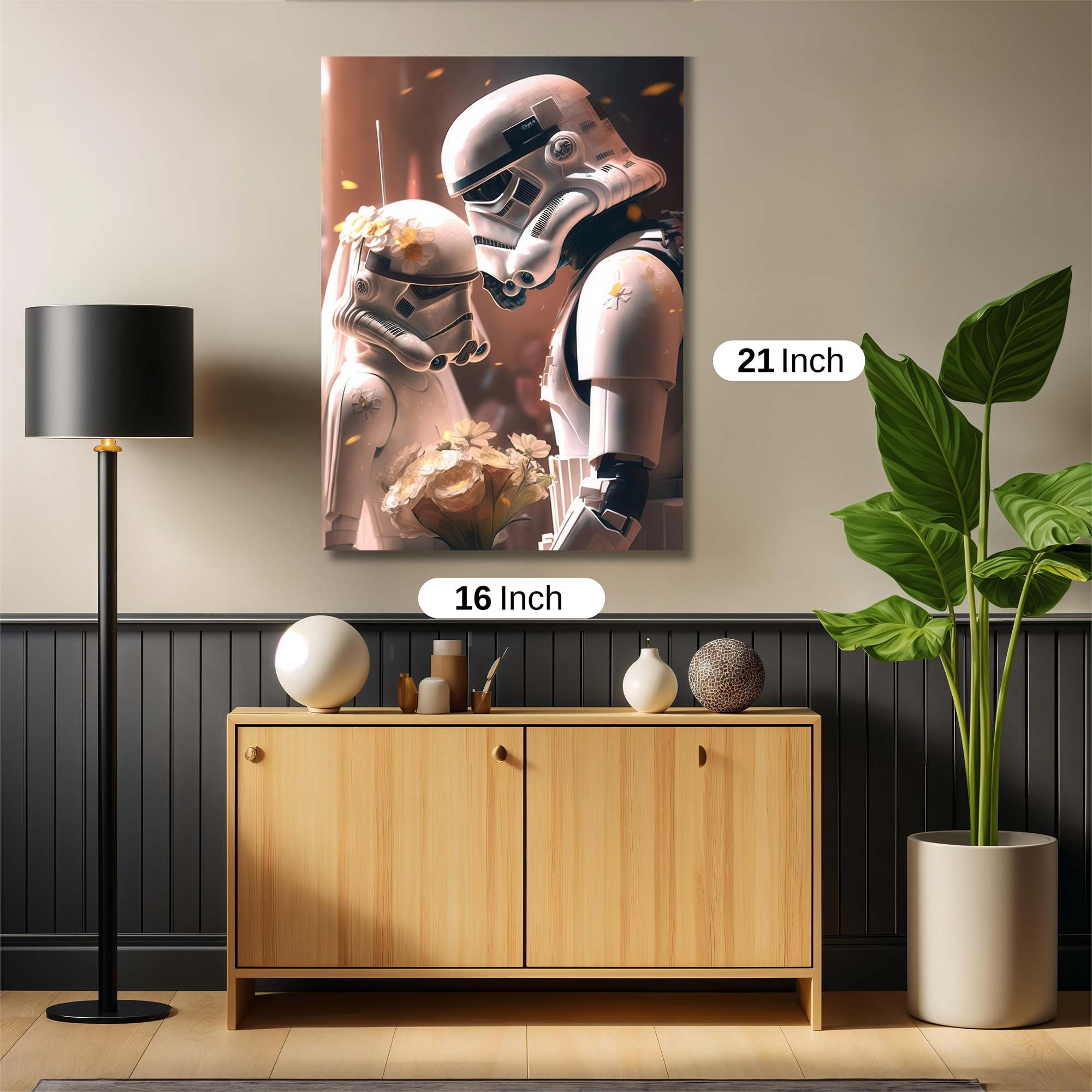 Stormtrooper Romance Safe Wall Magnetic / M