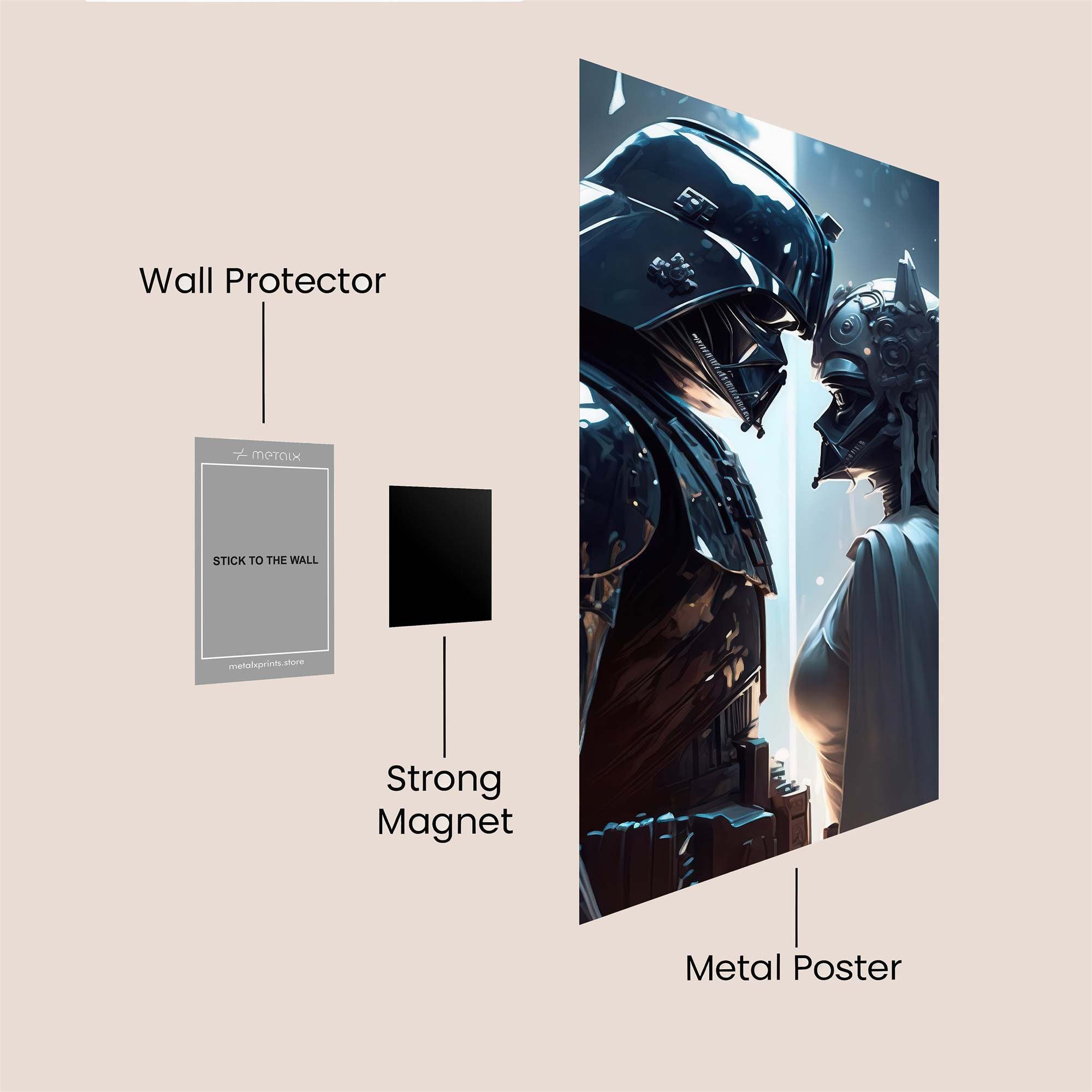 Galactic Serenade Safe Wall Magnetic / M