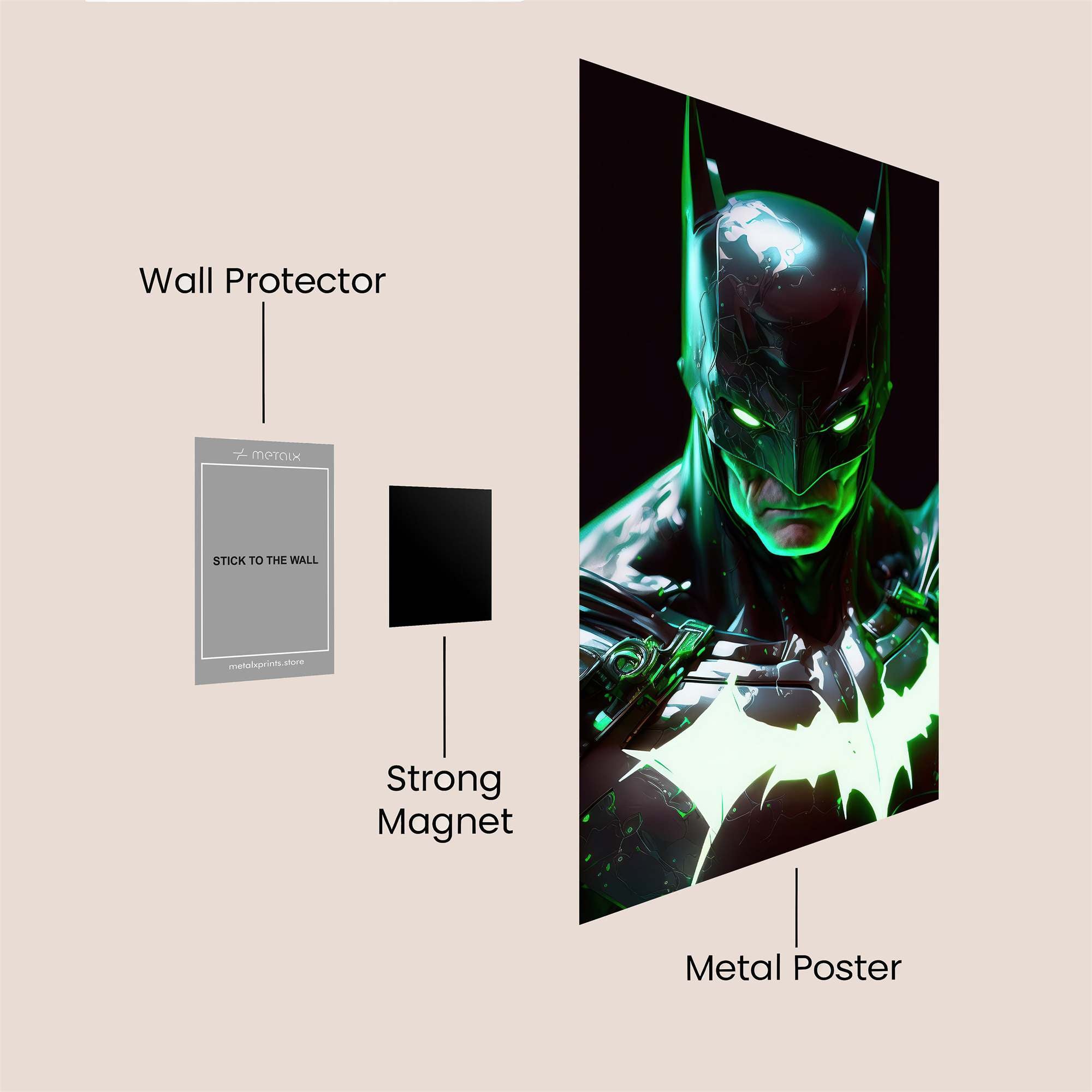 Batman Enigma Safe Wall Magnetic / M