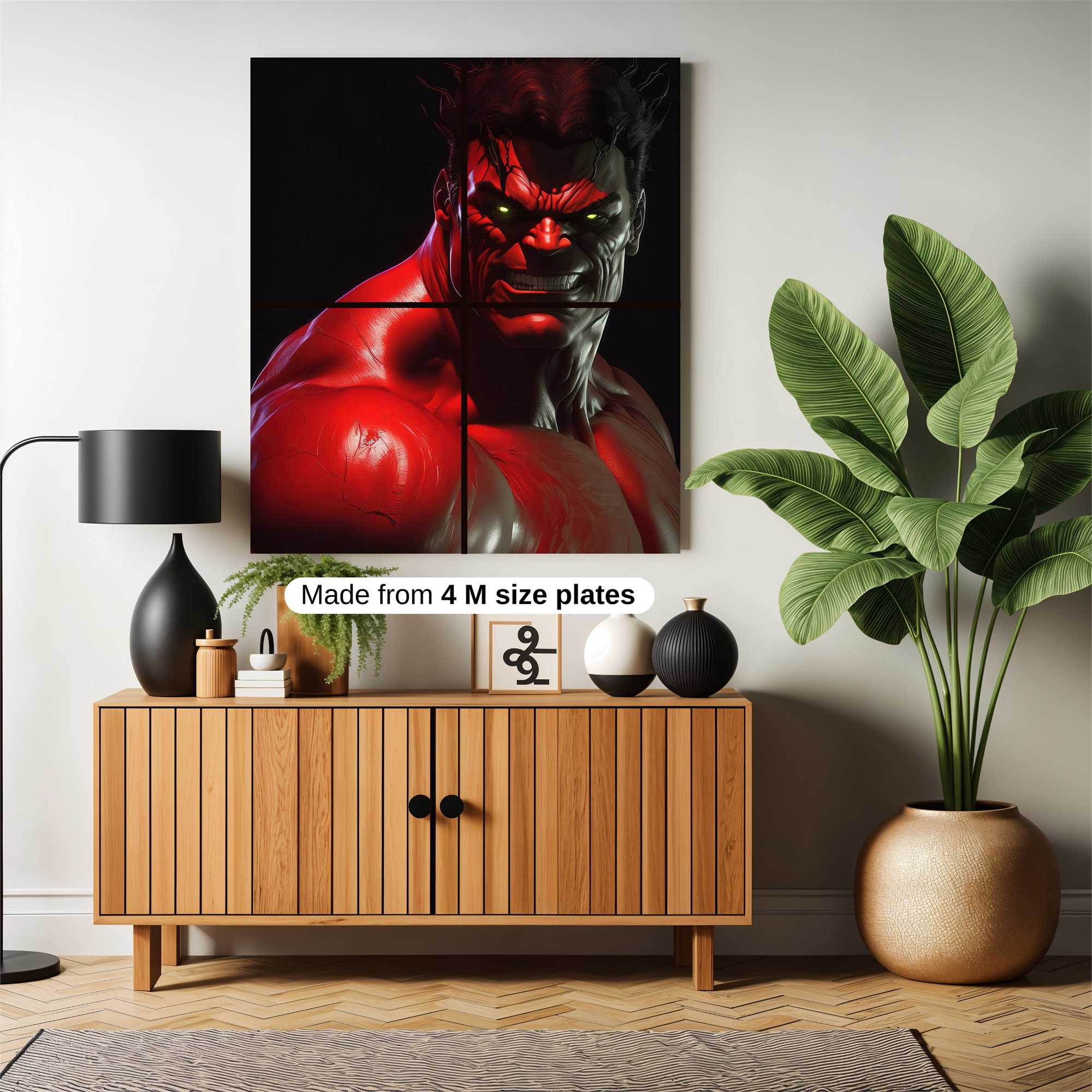 Hulk Fury Safe Wall Magnetic / M