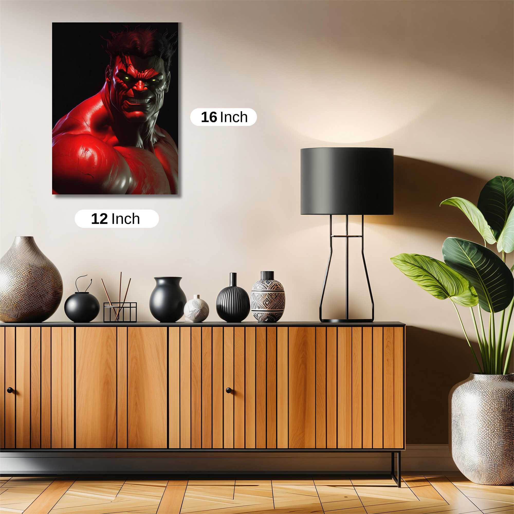 Hulk Fury Safe Wall Magnetic / M