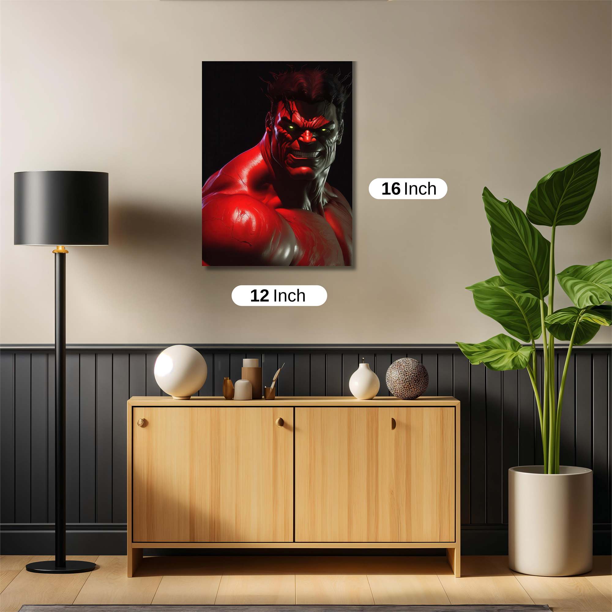 Hulk Fury Safe Wall Magnetic / M