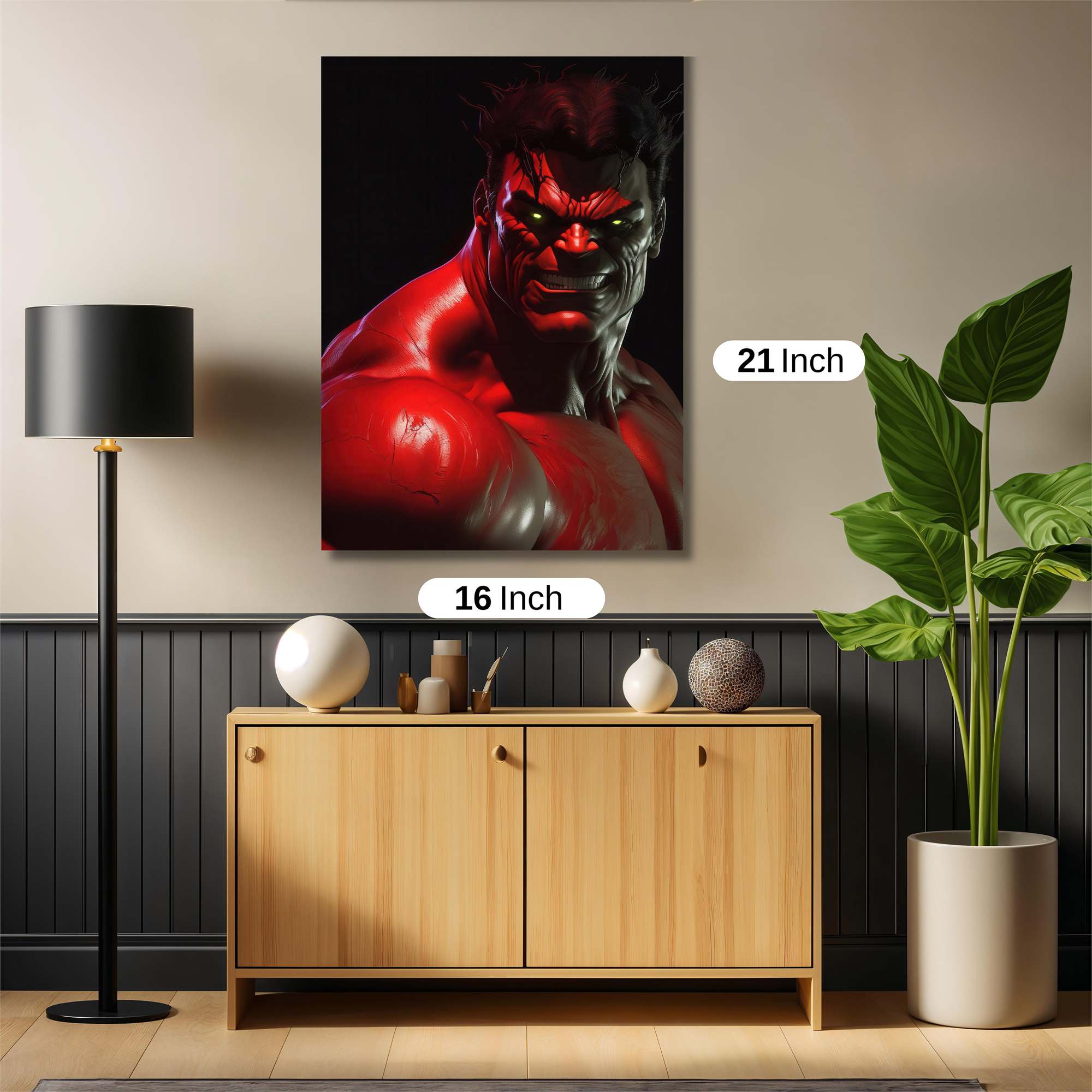 Hulk Fury Safe Wall Magnetic / M