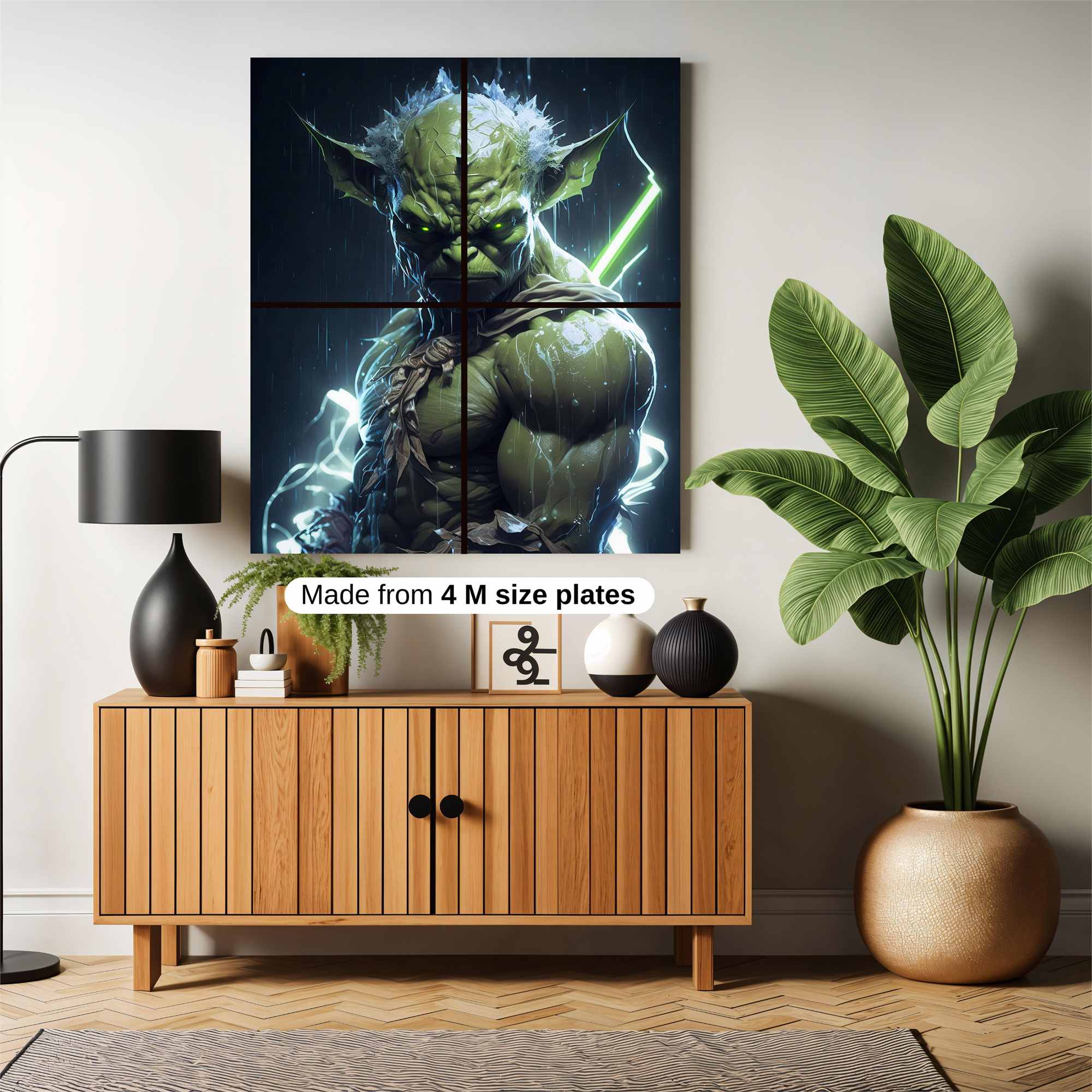 Yoda Fury Safe Wall Magnetic / M