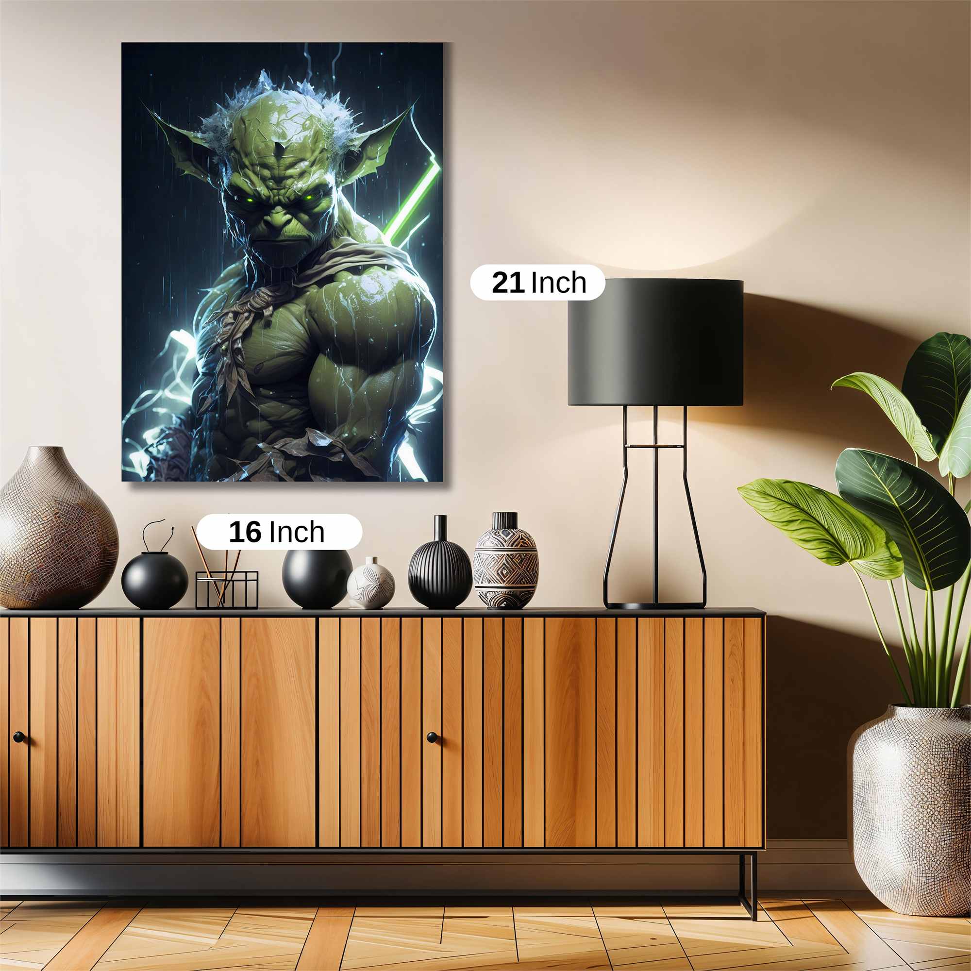 Yoda Fury Safe Wall Magnetic / M