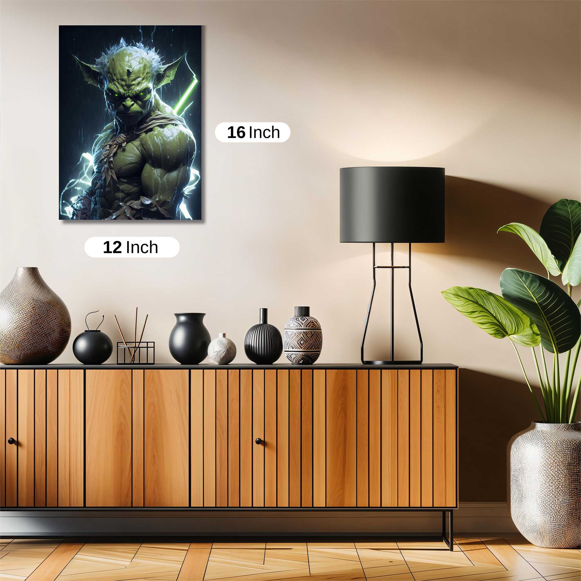 Yoda Fury Safe Wall Magnetic / M