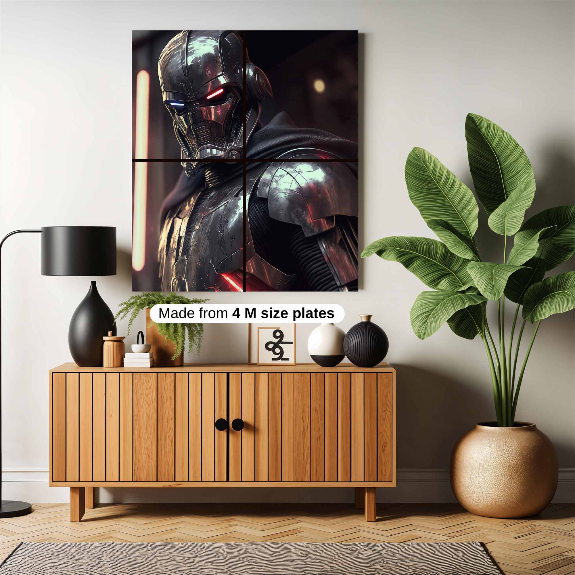 Galactic Sentinel Safe Wall Magnetic / M