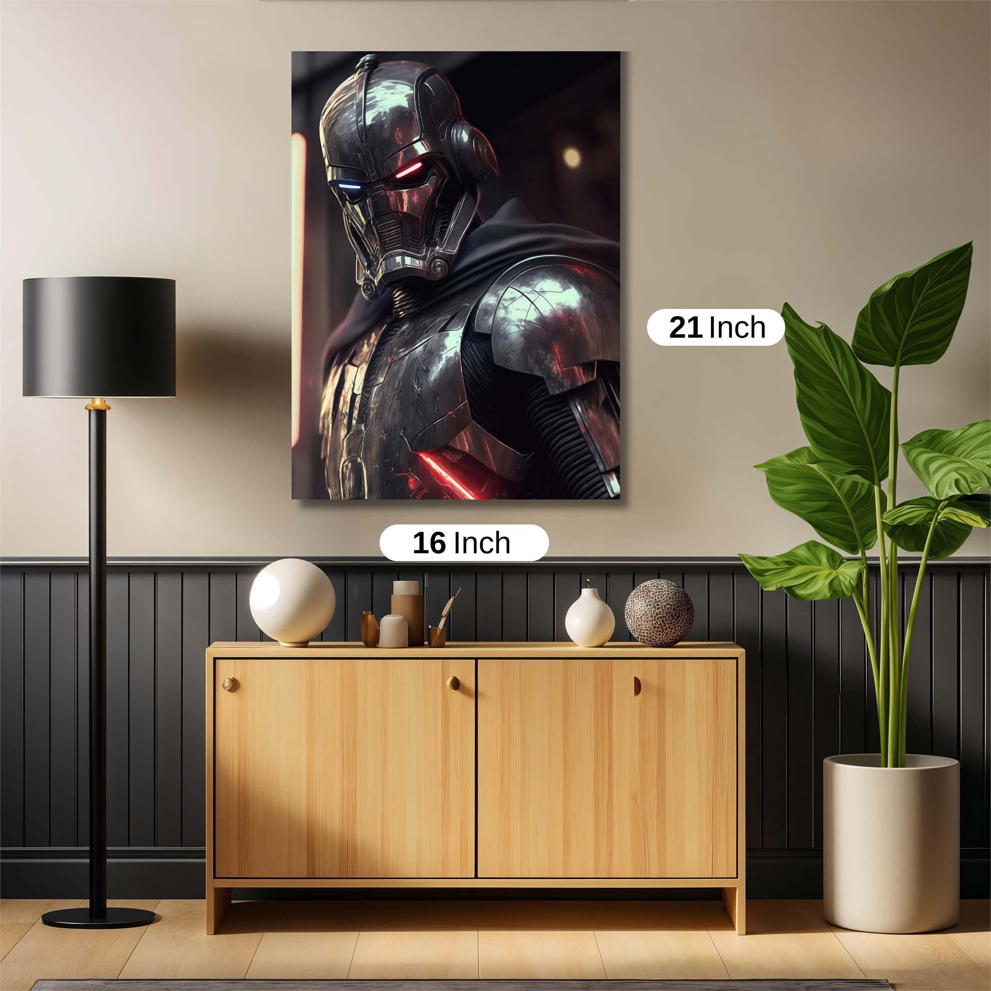 Galactic Sentinel Safe Wall Magnetic / M