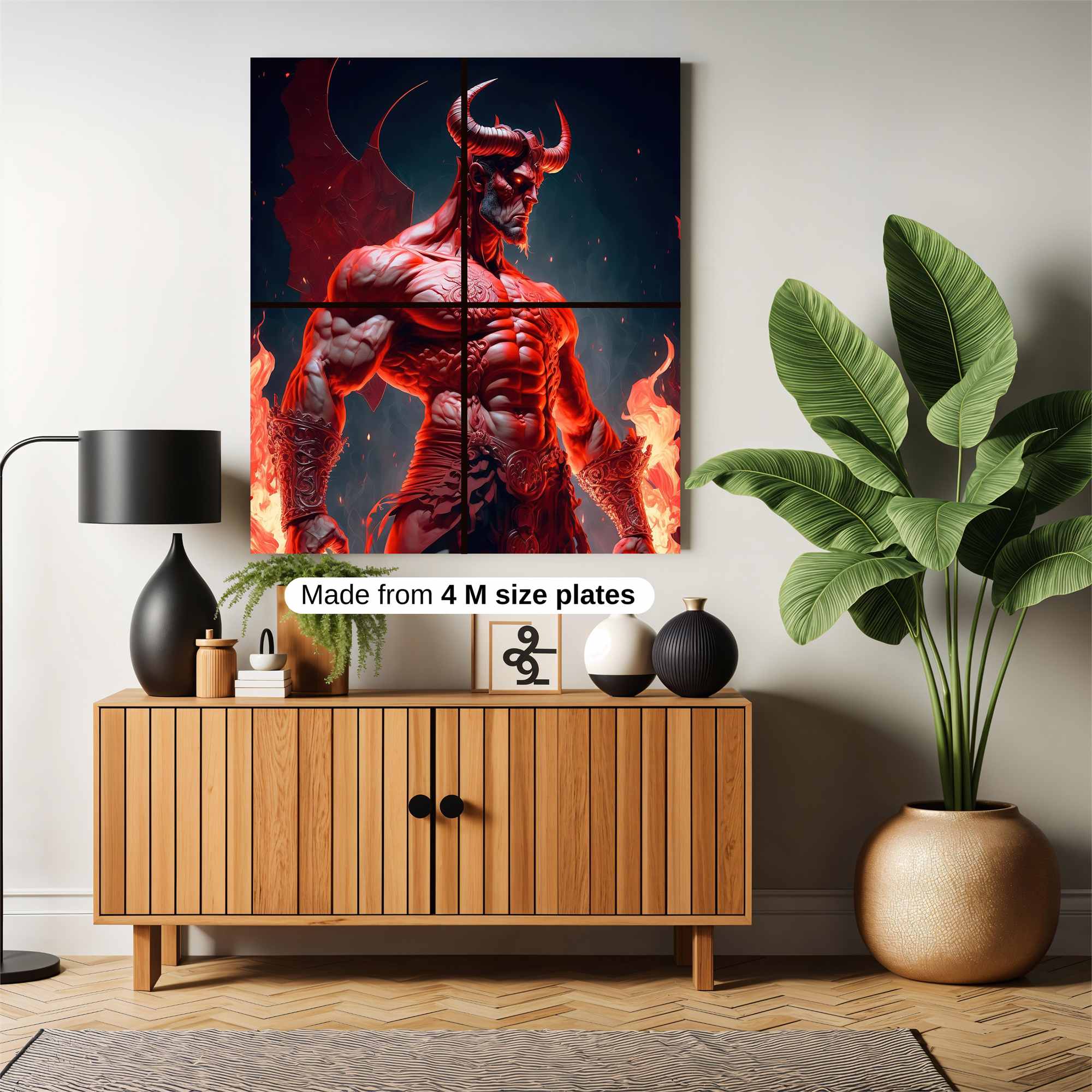 Infernal Majesty Safe Wall Magnetic / M