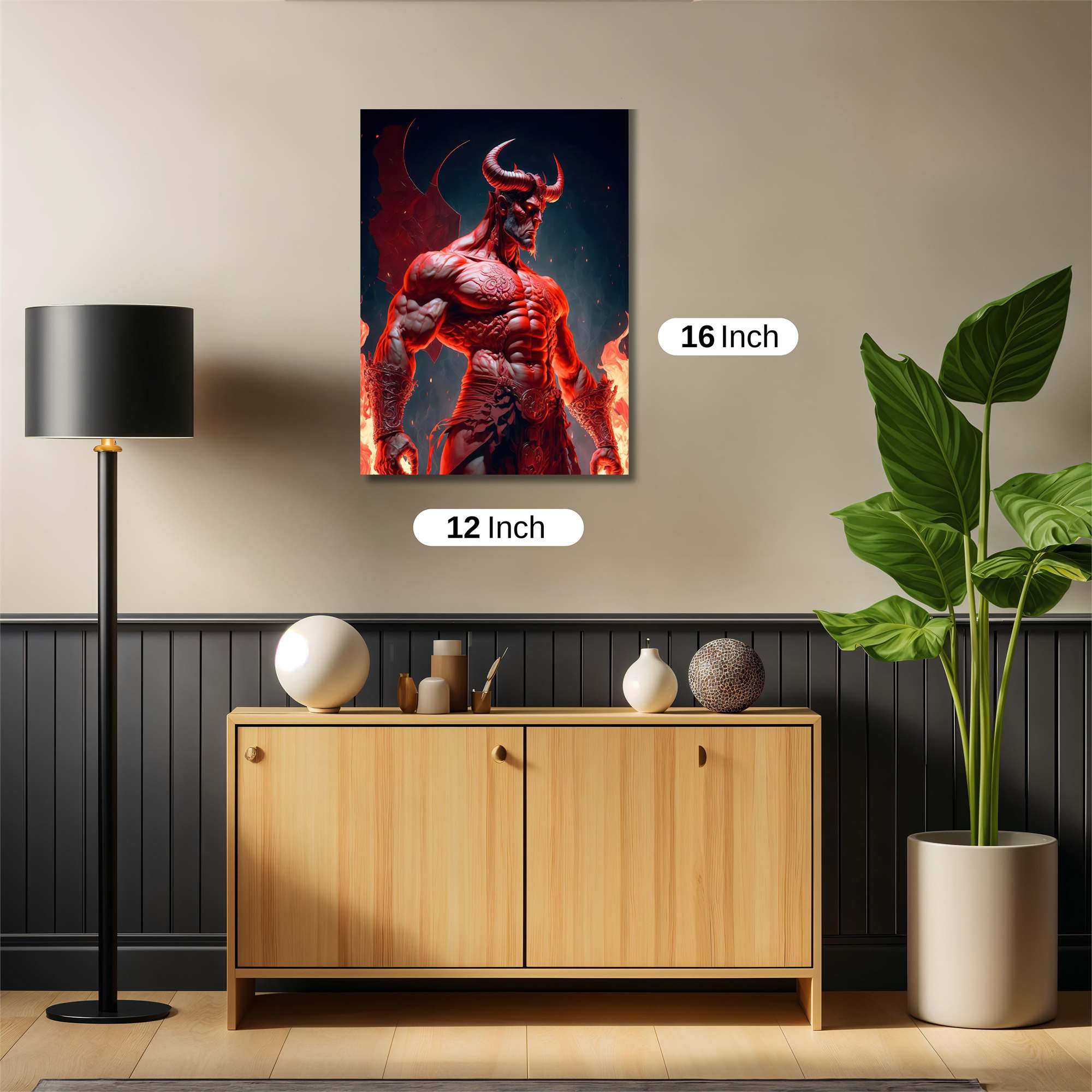 Infernal Majesty Safe Wall Magnetic / M
