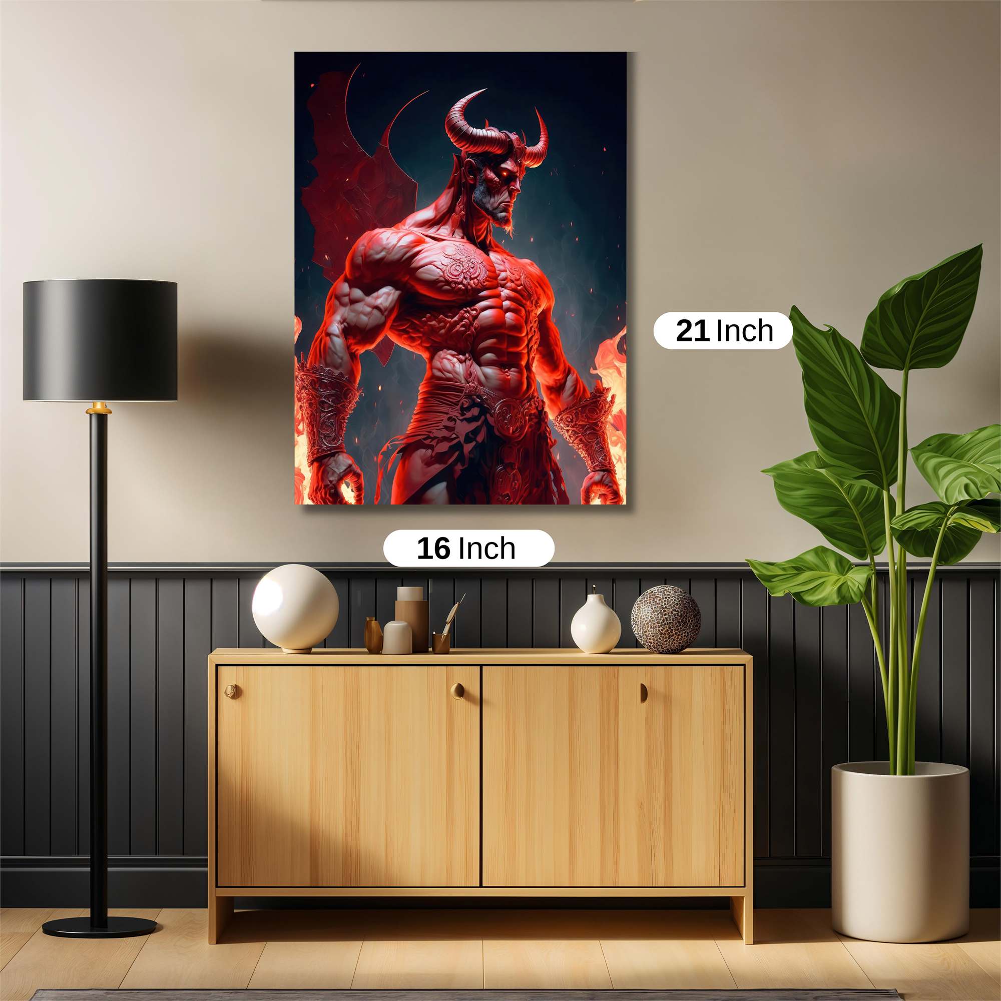 Infernal Majesty Safe Wall Magnetic / M