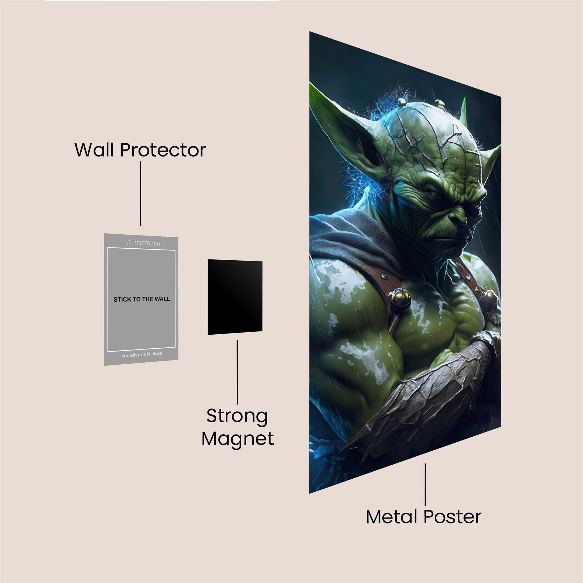 Goblin Vigor Safe Wall Magnetic / M