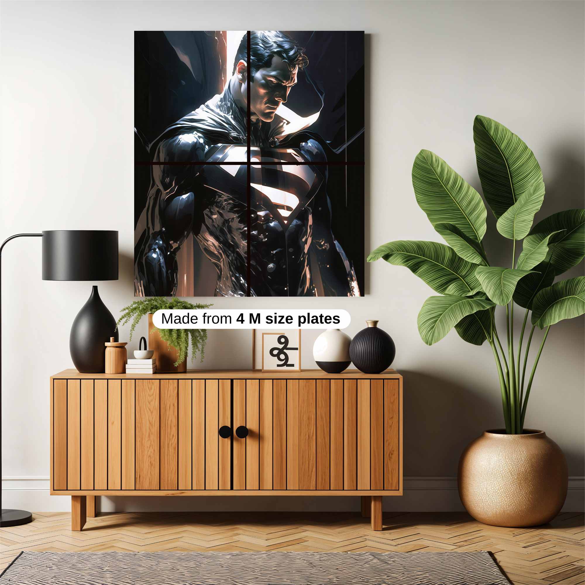 Superman Resolute Safe Wall Magnetic / M