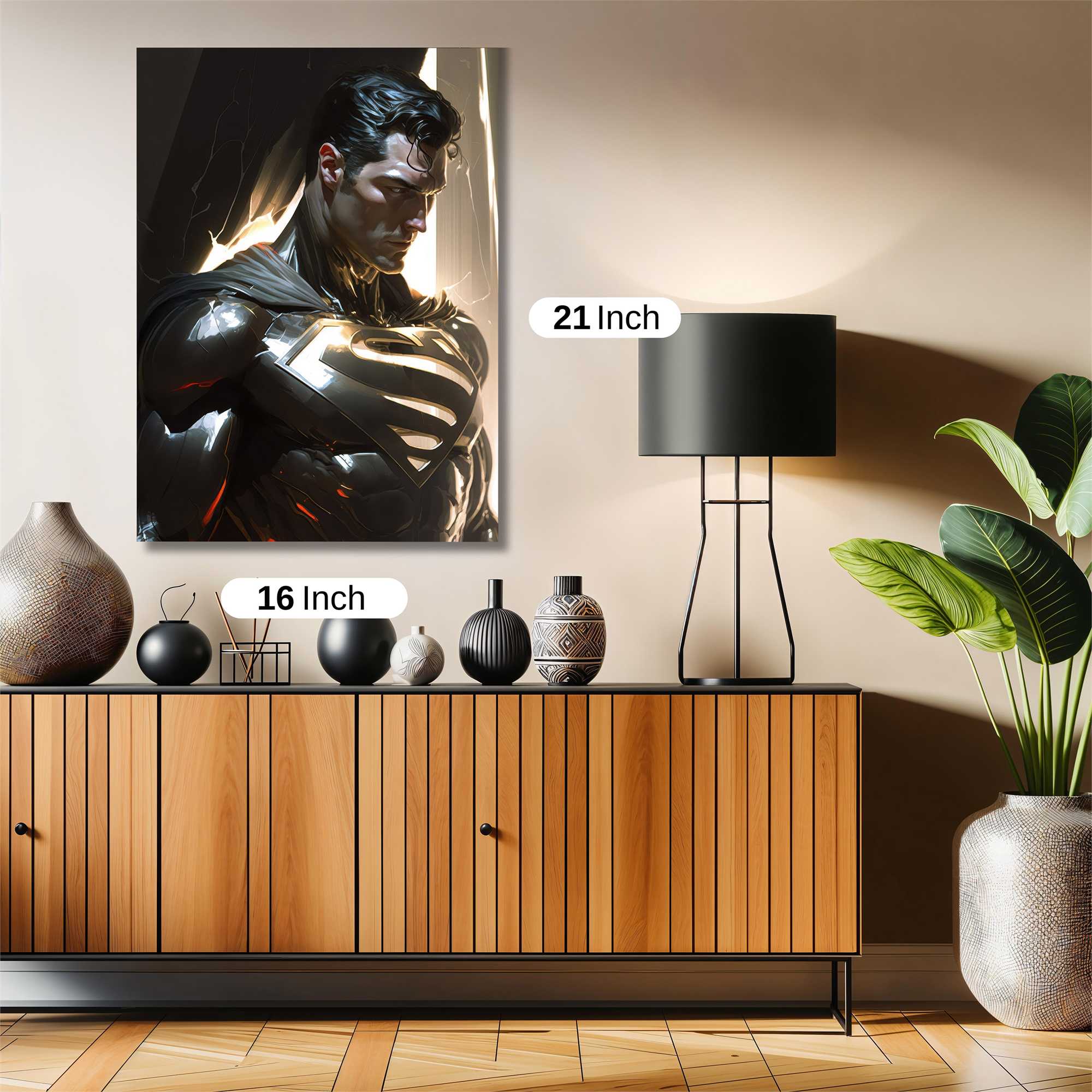 Superman Resolute Safe Wall Magnetic / M