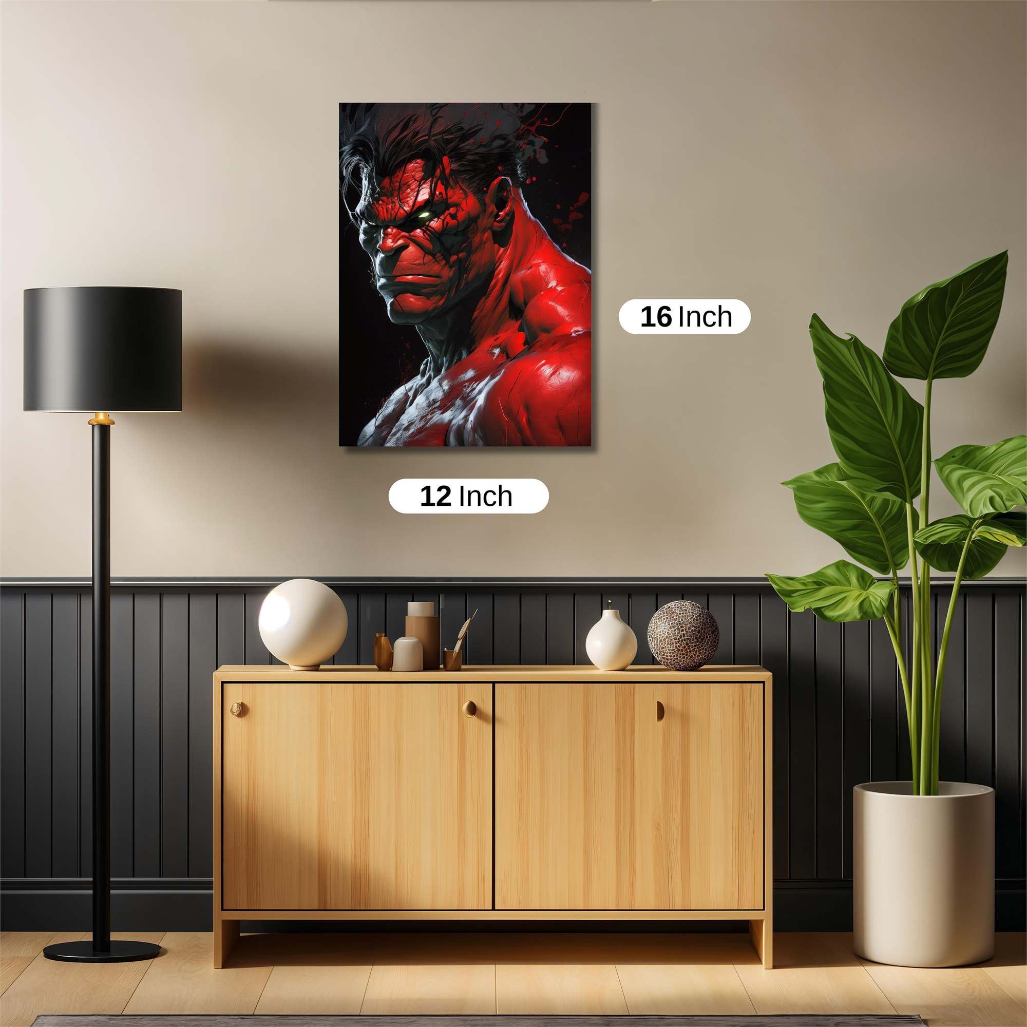 Hulk Ferocity Safe Wall Magnetic / M