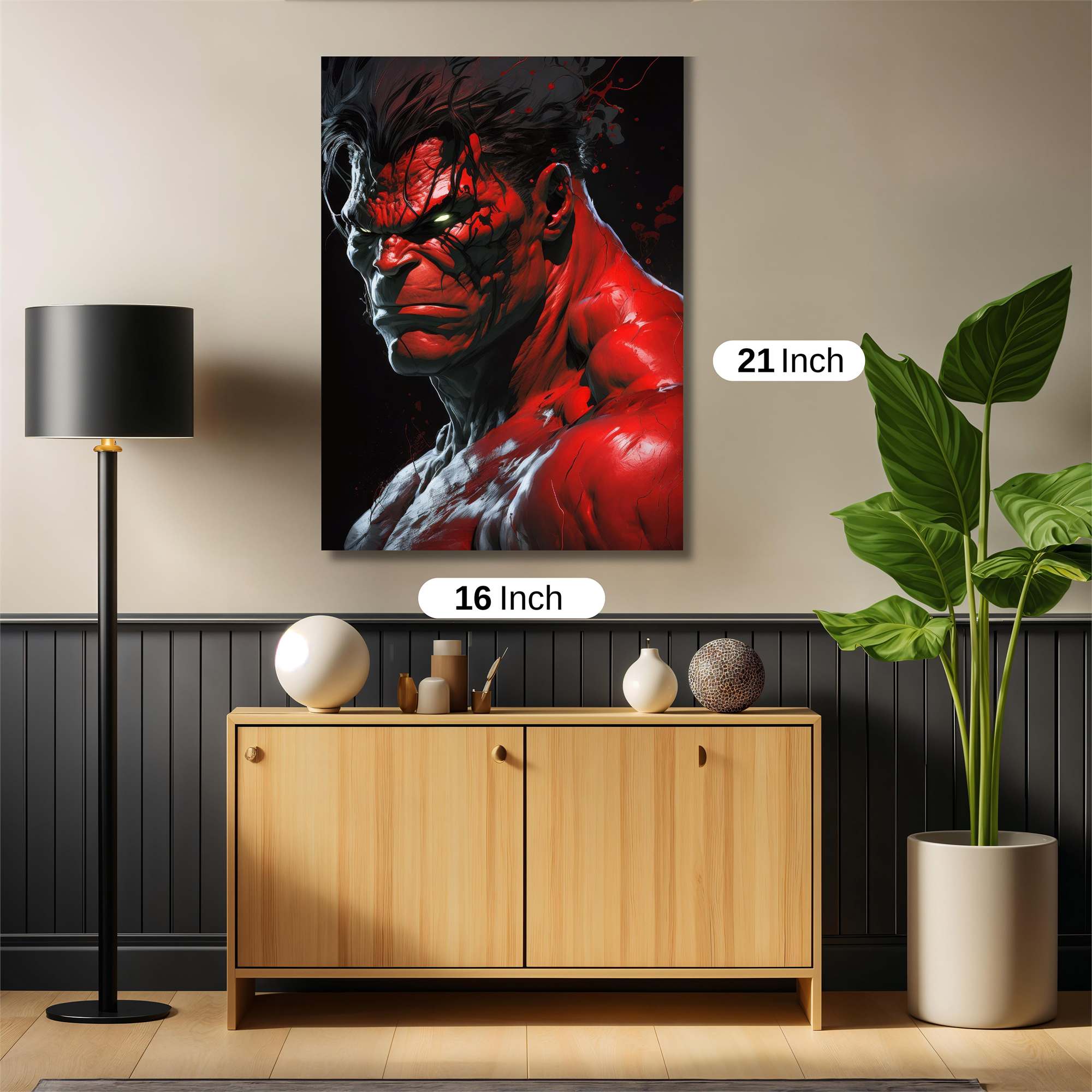 Hulk Ferocity Safe Wall Magnetic / M