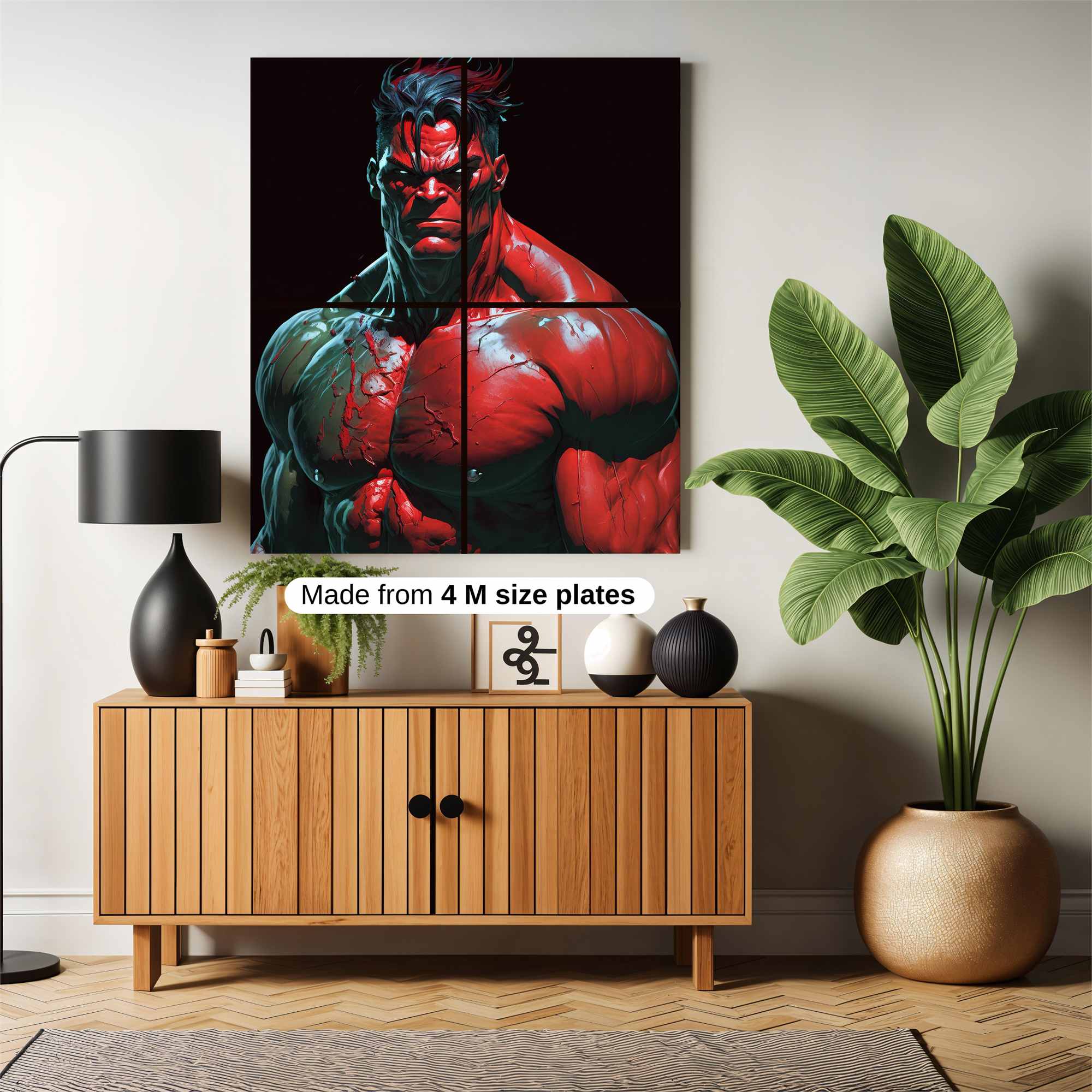 Hulk Fury Safe Wall Magnetic / M