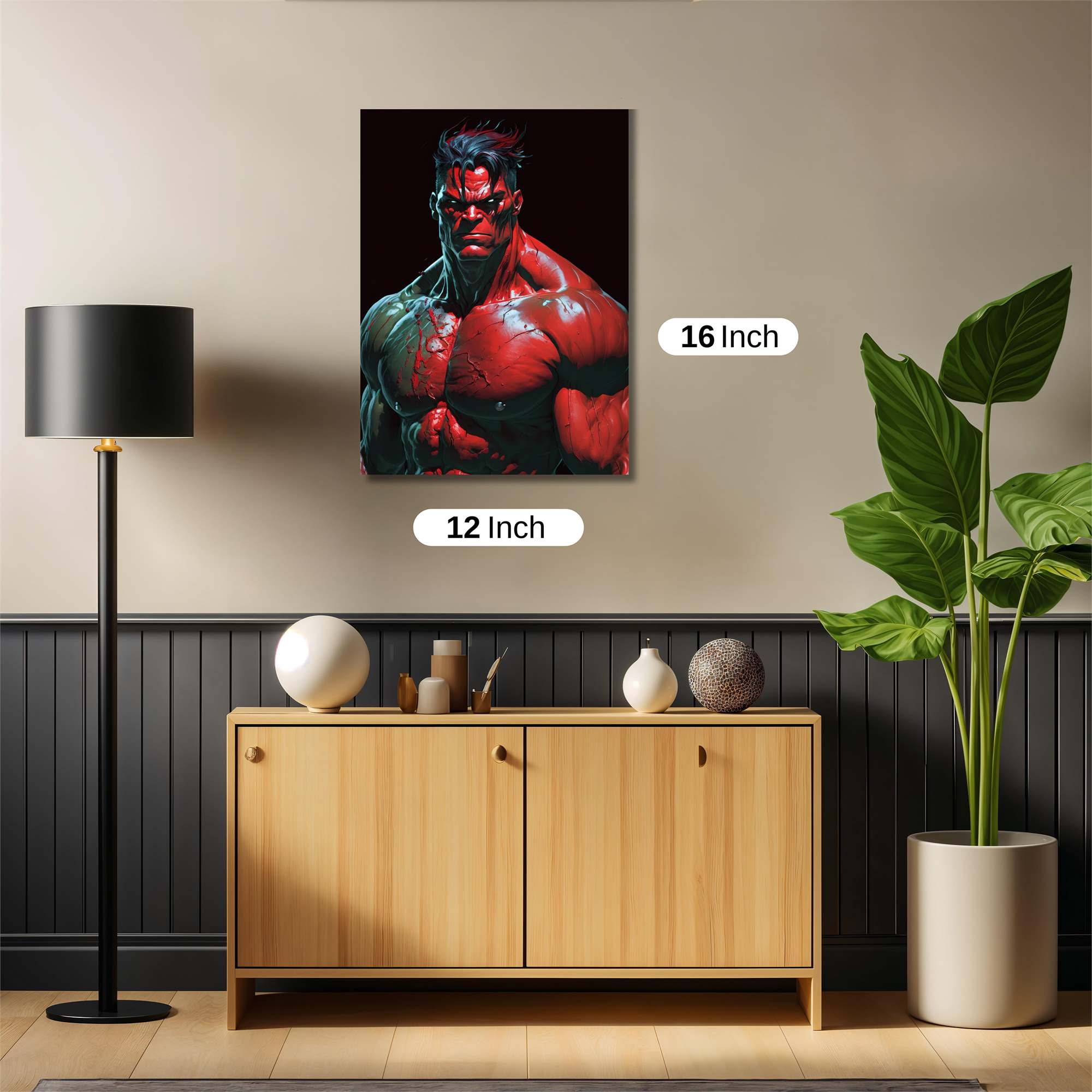 Hulk Fury Safe Wall Magnetic / M