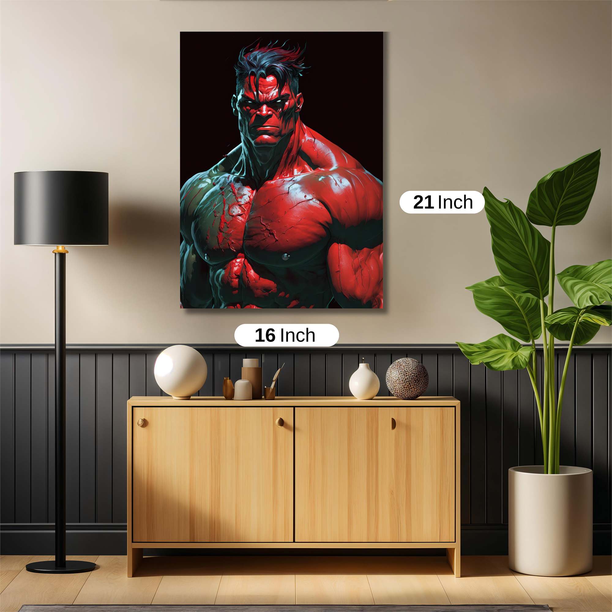 Hulk Fury Safe Wall Magnetic / M