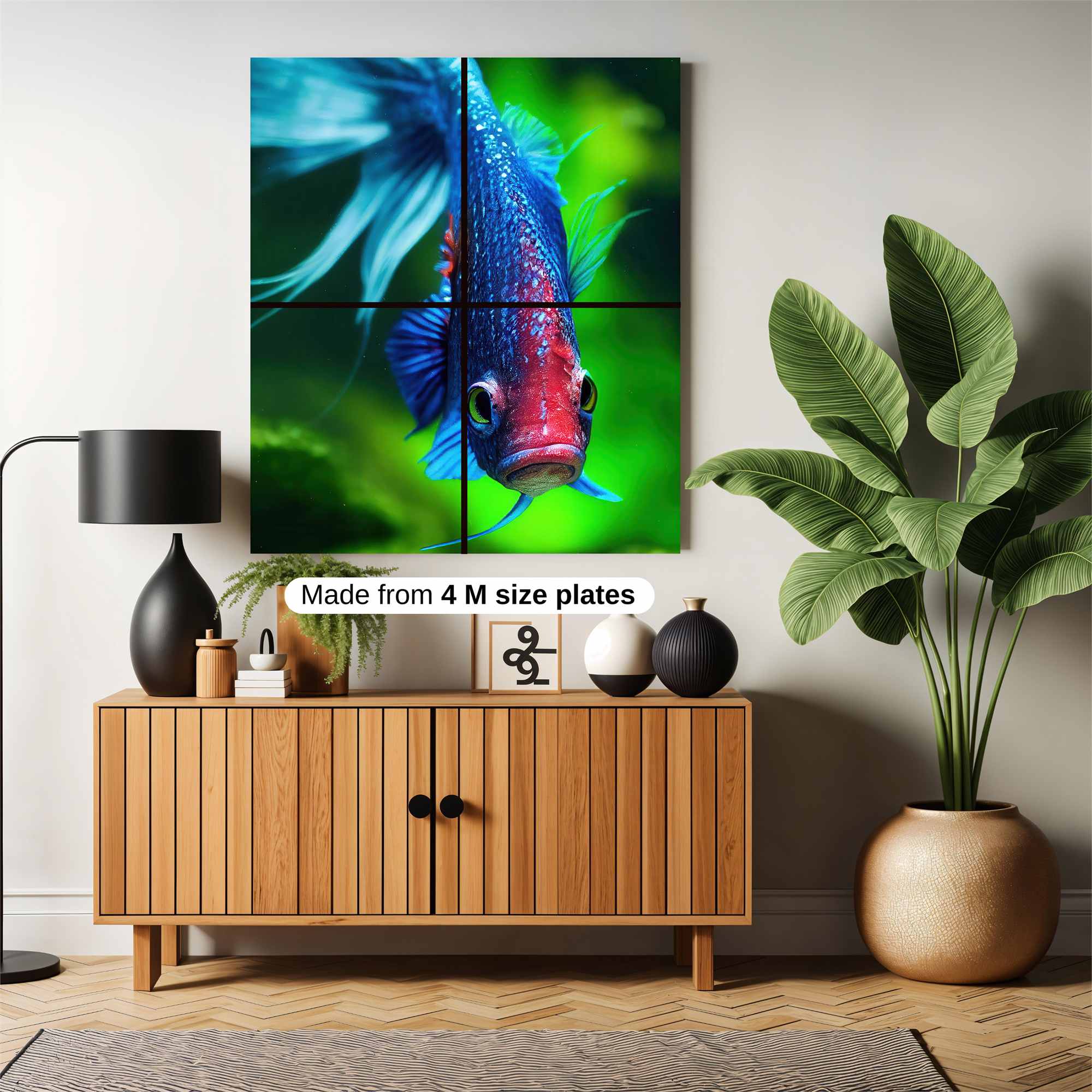 Betta Vividness Safe Wall Magnetic / M