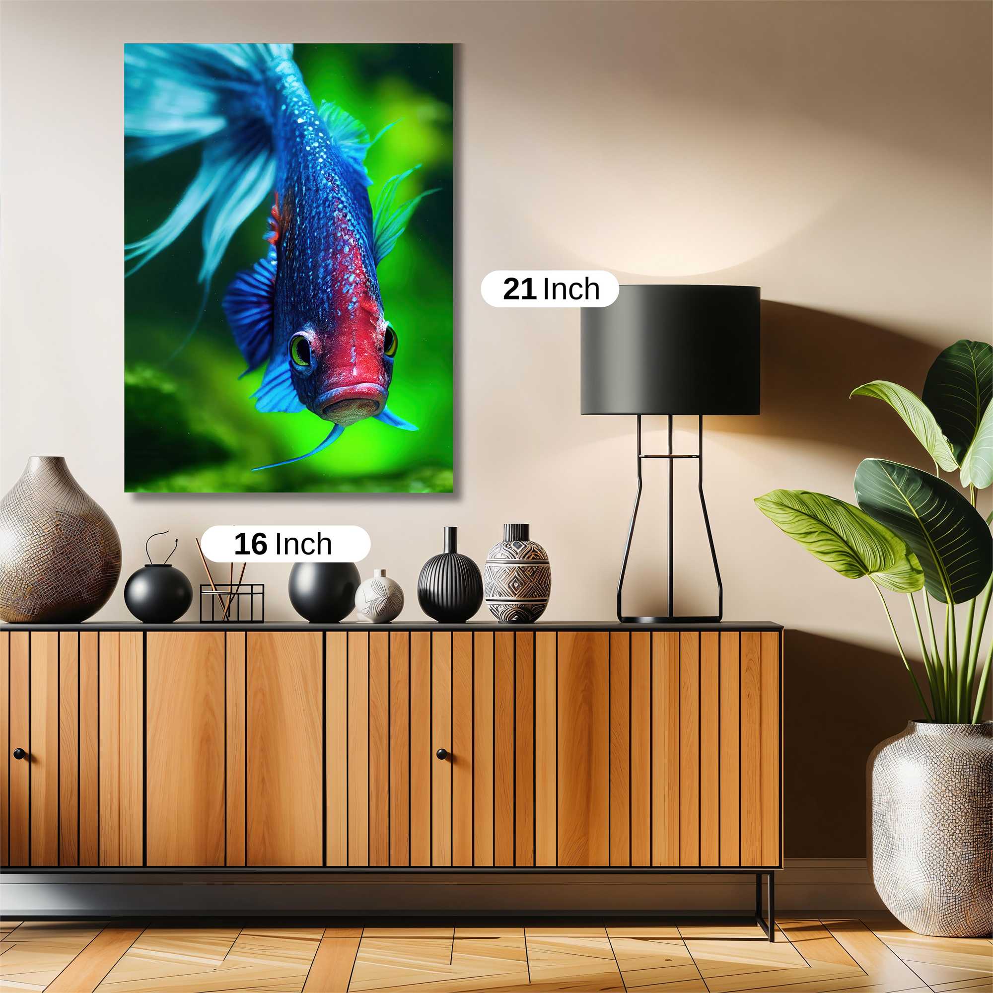 Betta Vividness Safe Wall Magnetic / M