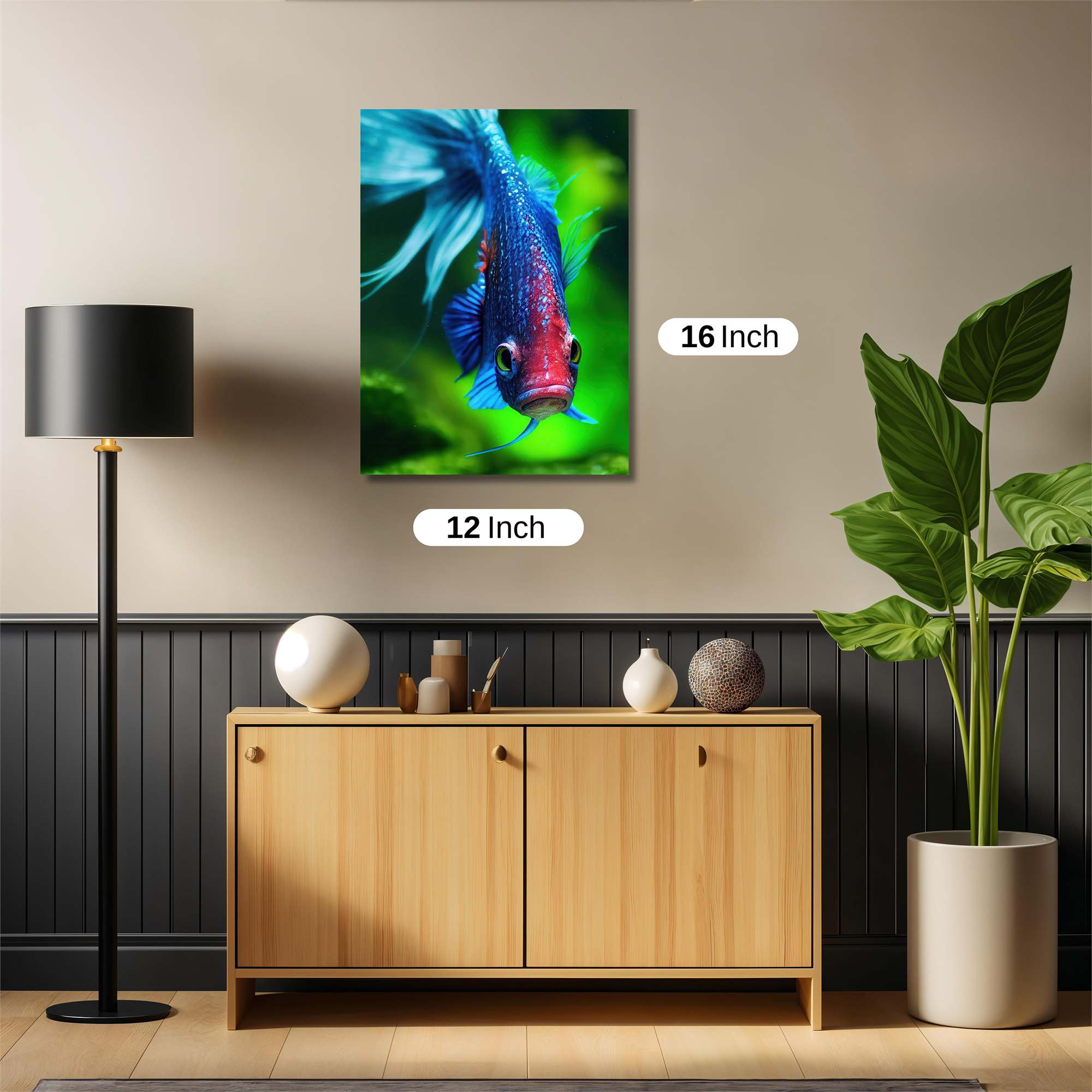 Betta Vividness Safe Wall Magnetic / M