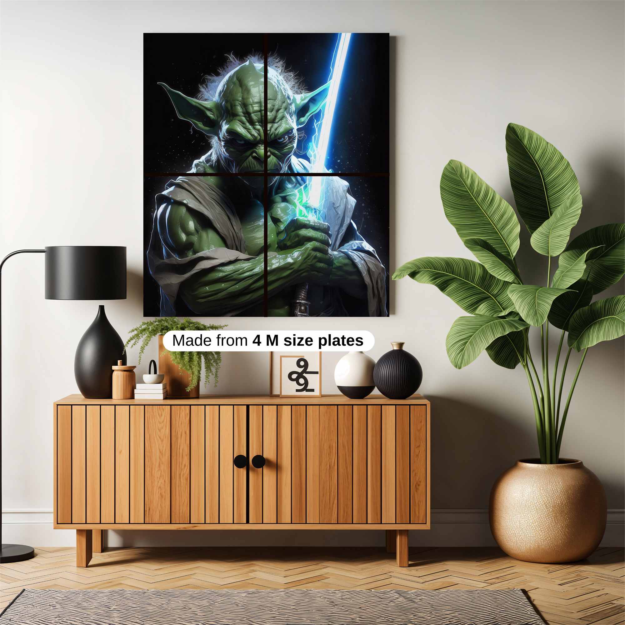 Yoda Resolve Safe Wall Magnetic / M
