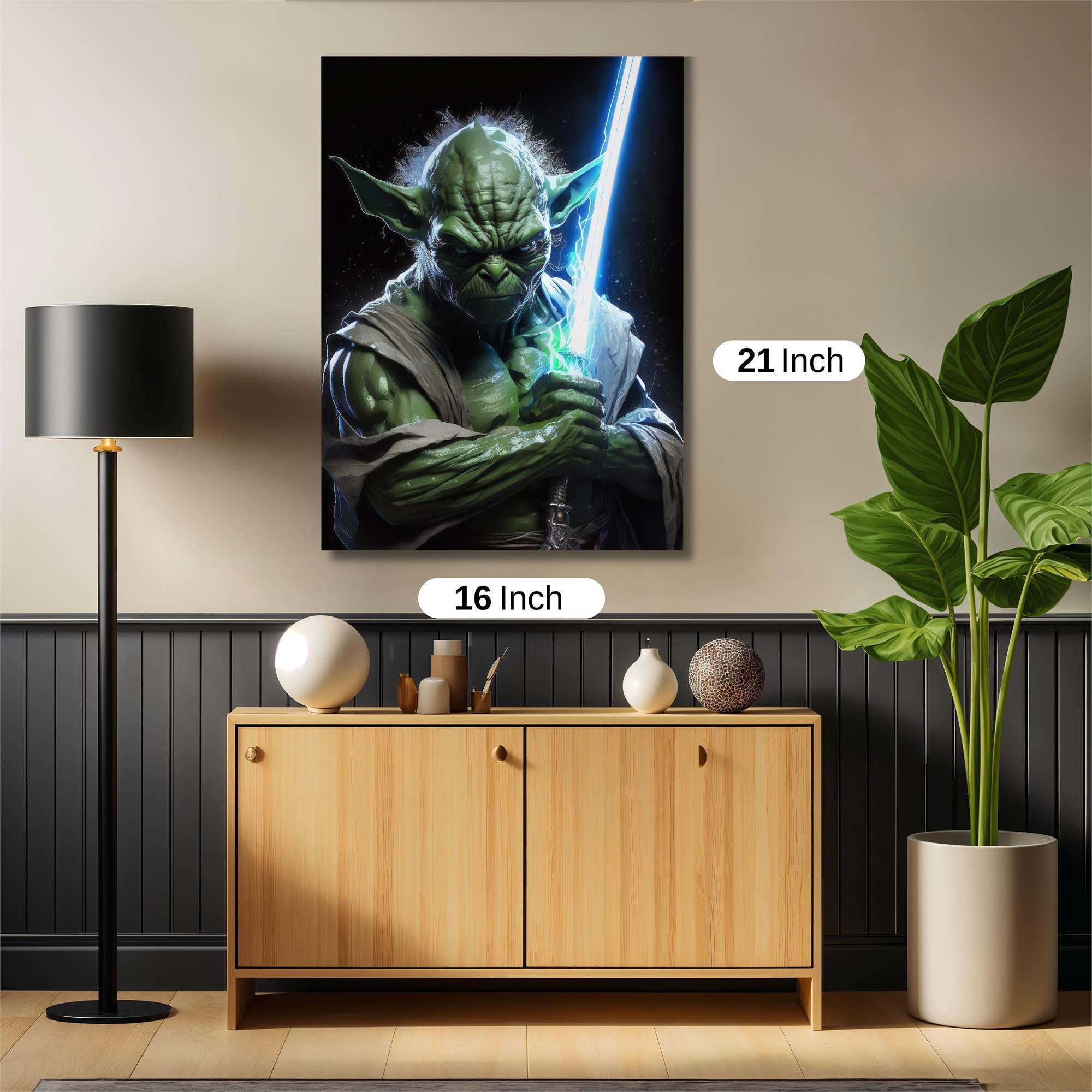 Yoda Resolve Safe Wall Magnetic / M