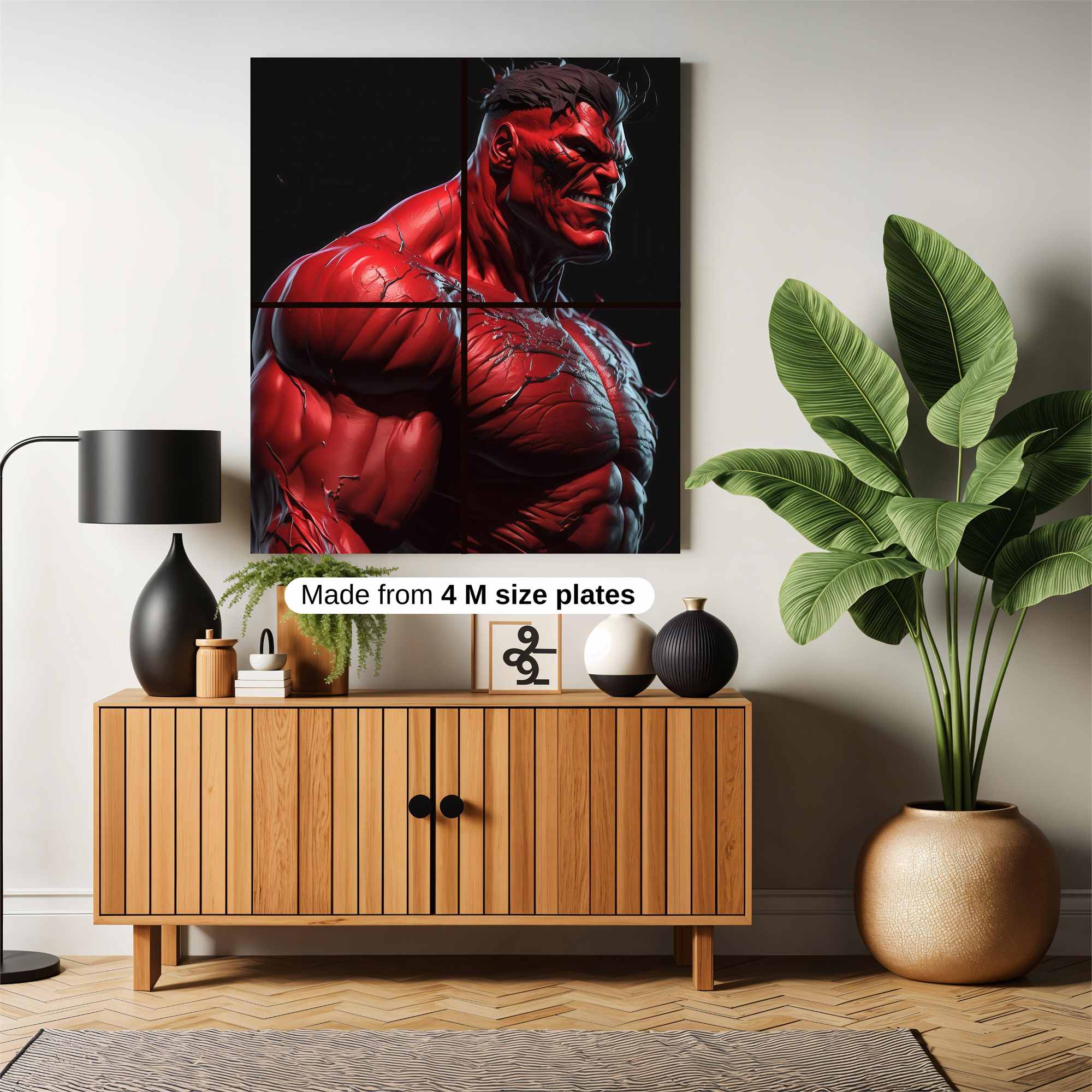 Hulk Fury Safe Wall Magnetic / M