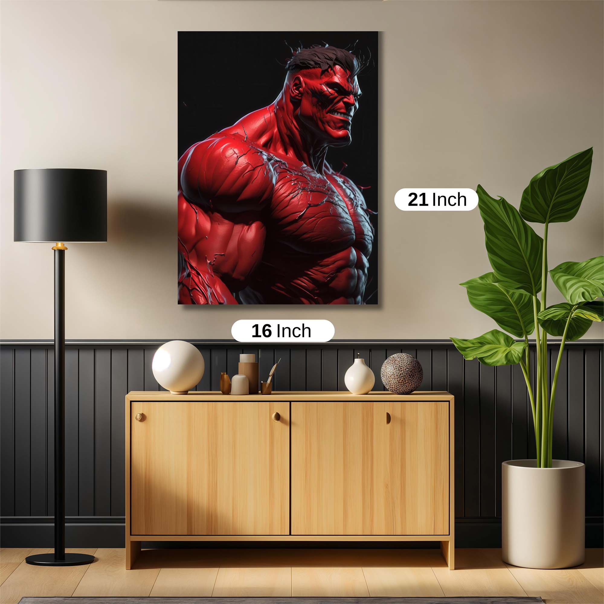 Hulk Fury Safe Wall Magnetic / M