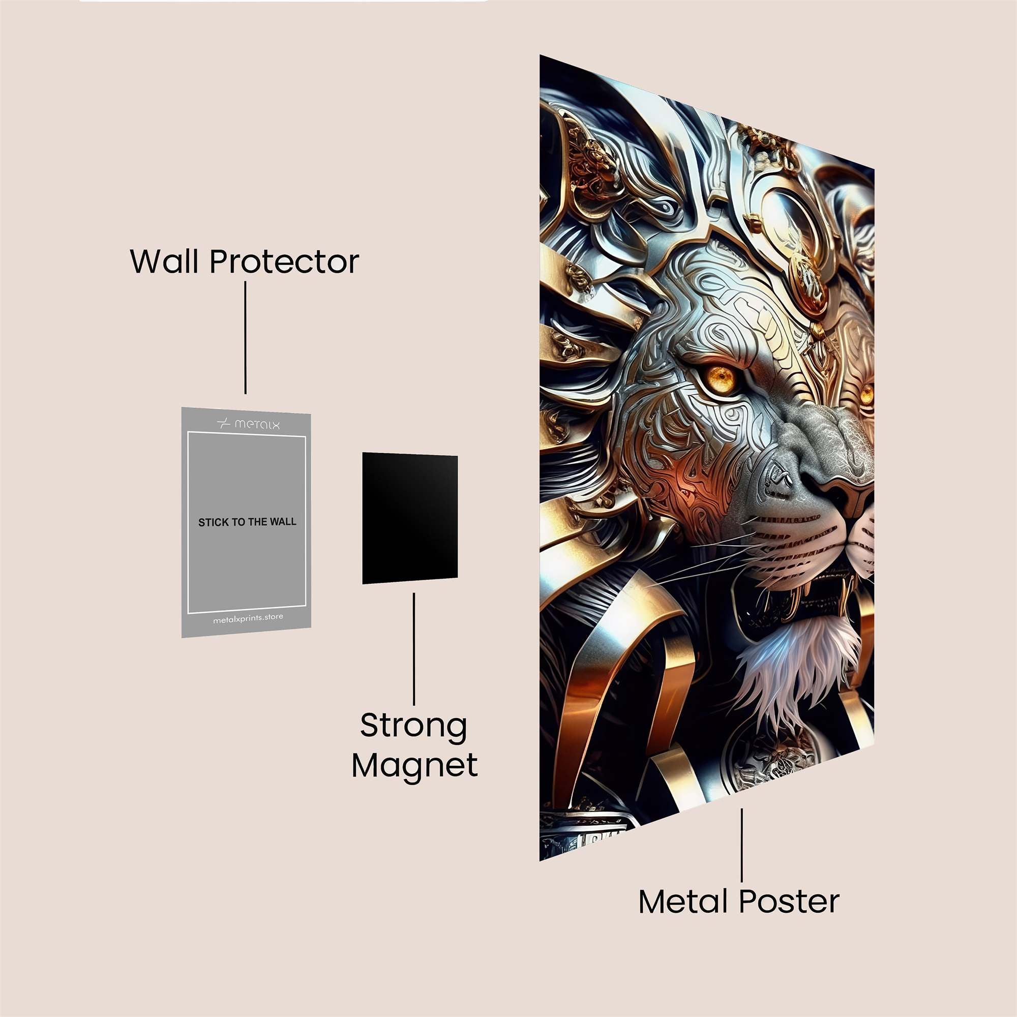 Regal Majesty Safe Wall Magnetic / M
