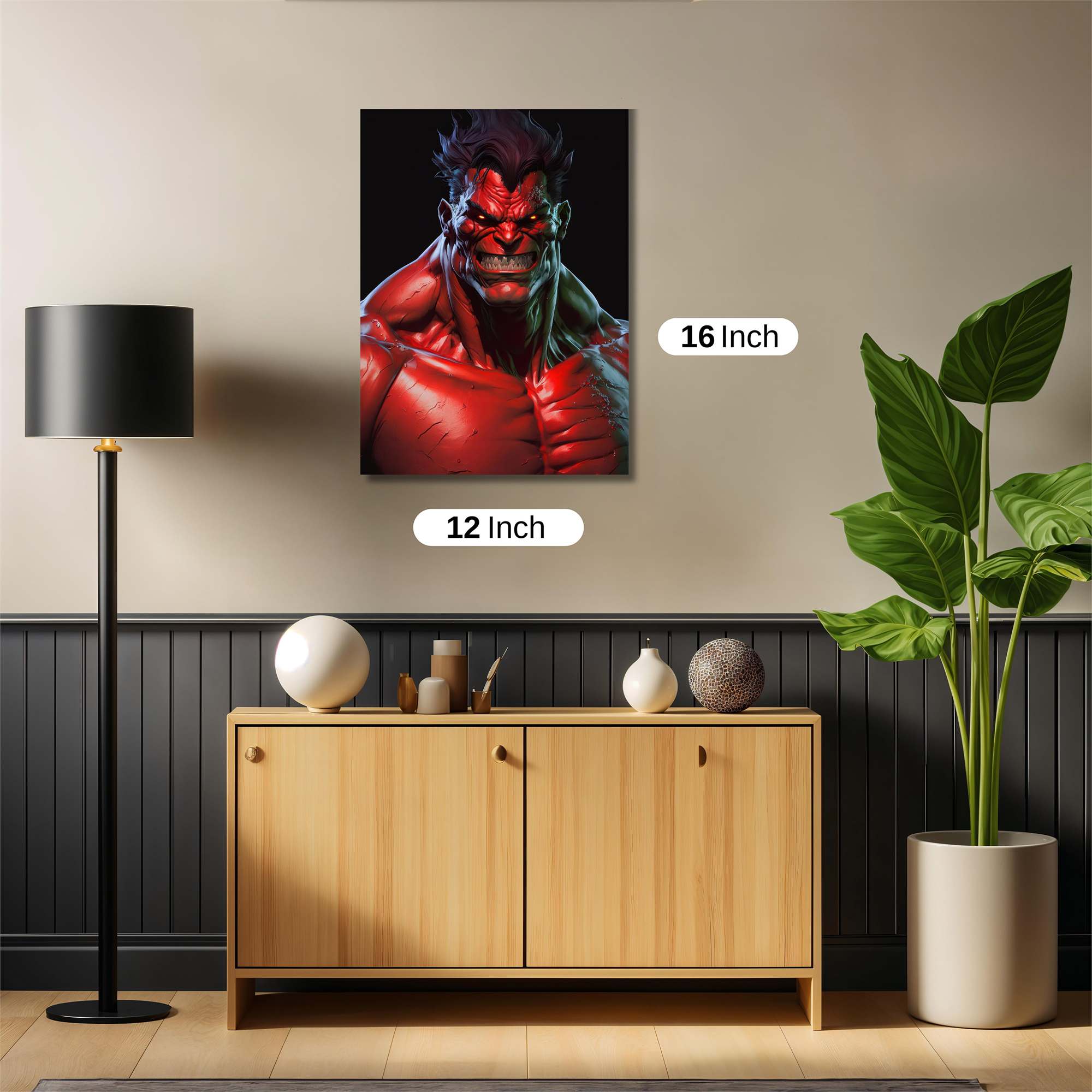Hulk Ferocity Safe Wall Magnetic / M