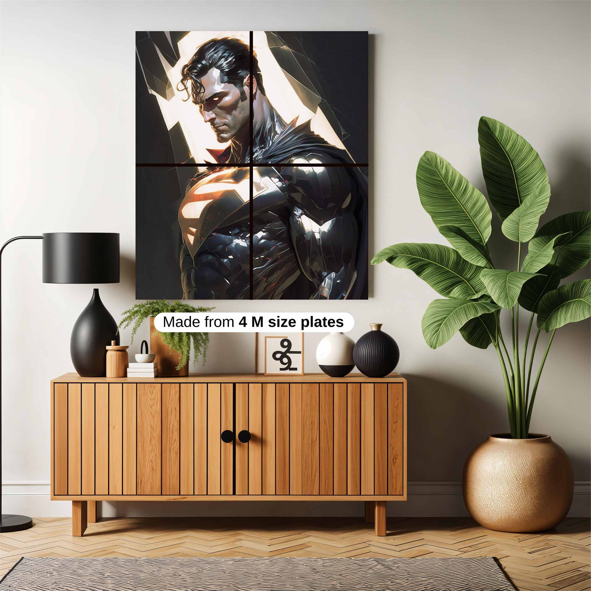 Superman Resurgence Safe Wall Magnetic / M