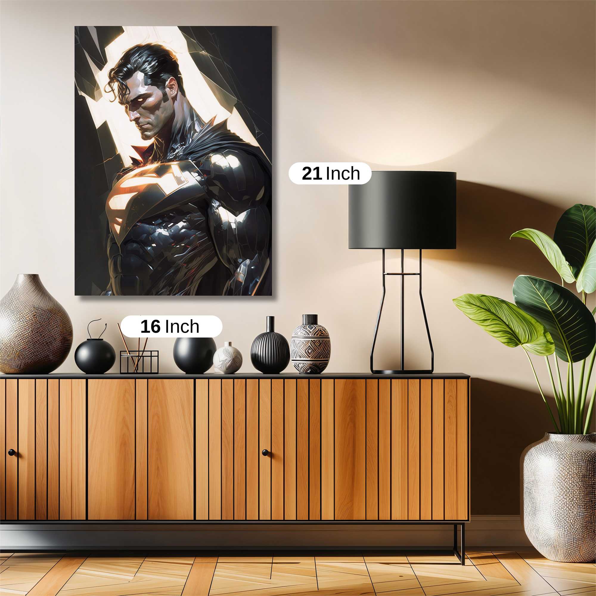 Superman Resurgence Safe Wall Magnetic / M