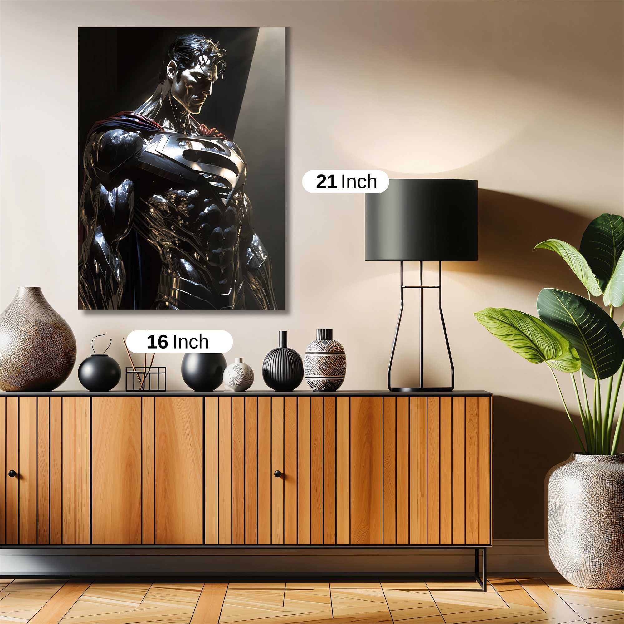 Superman Reverence Safe Wall Magnetic / M