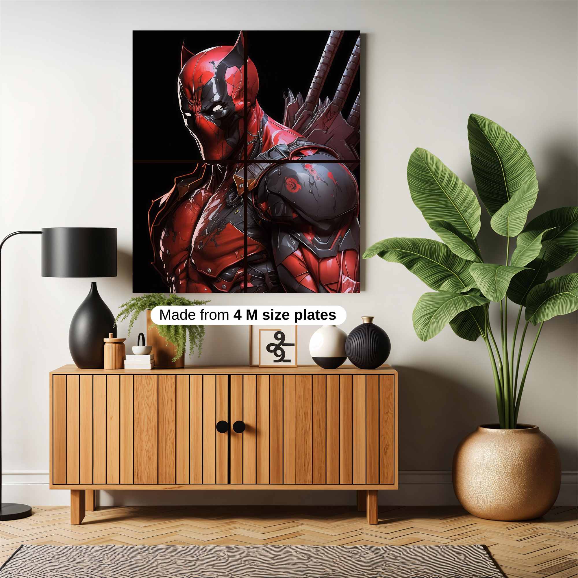Deadpool Dusk Safe Wall Magnetic / M
