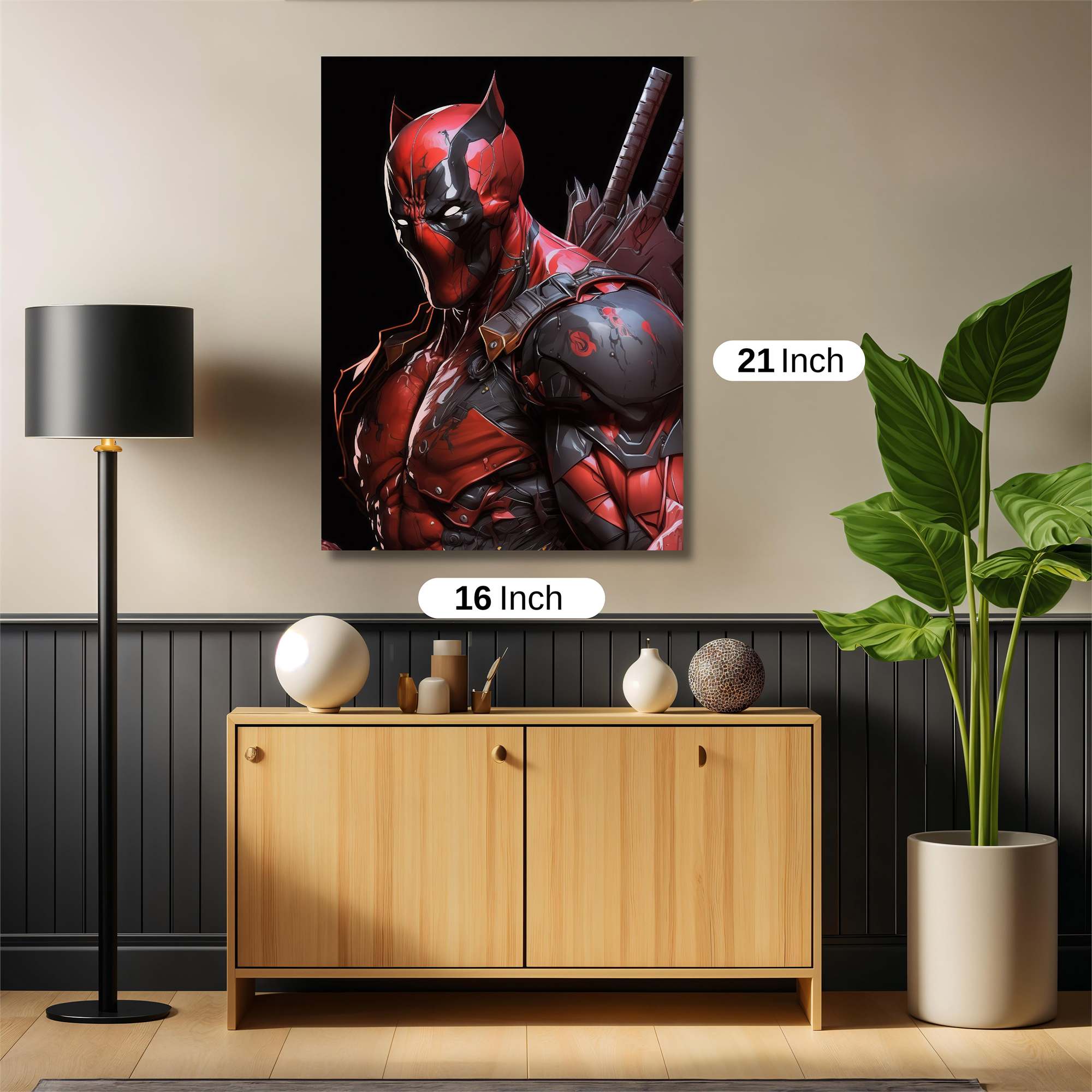 Deadpool Dusk Safe Wall Magnetic / M