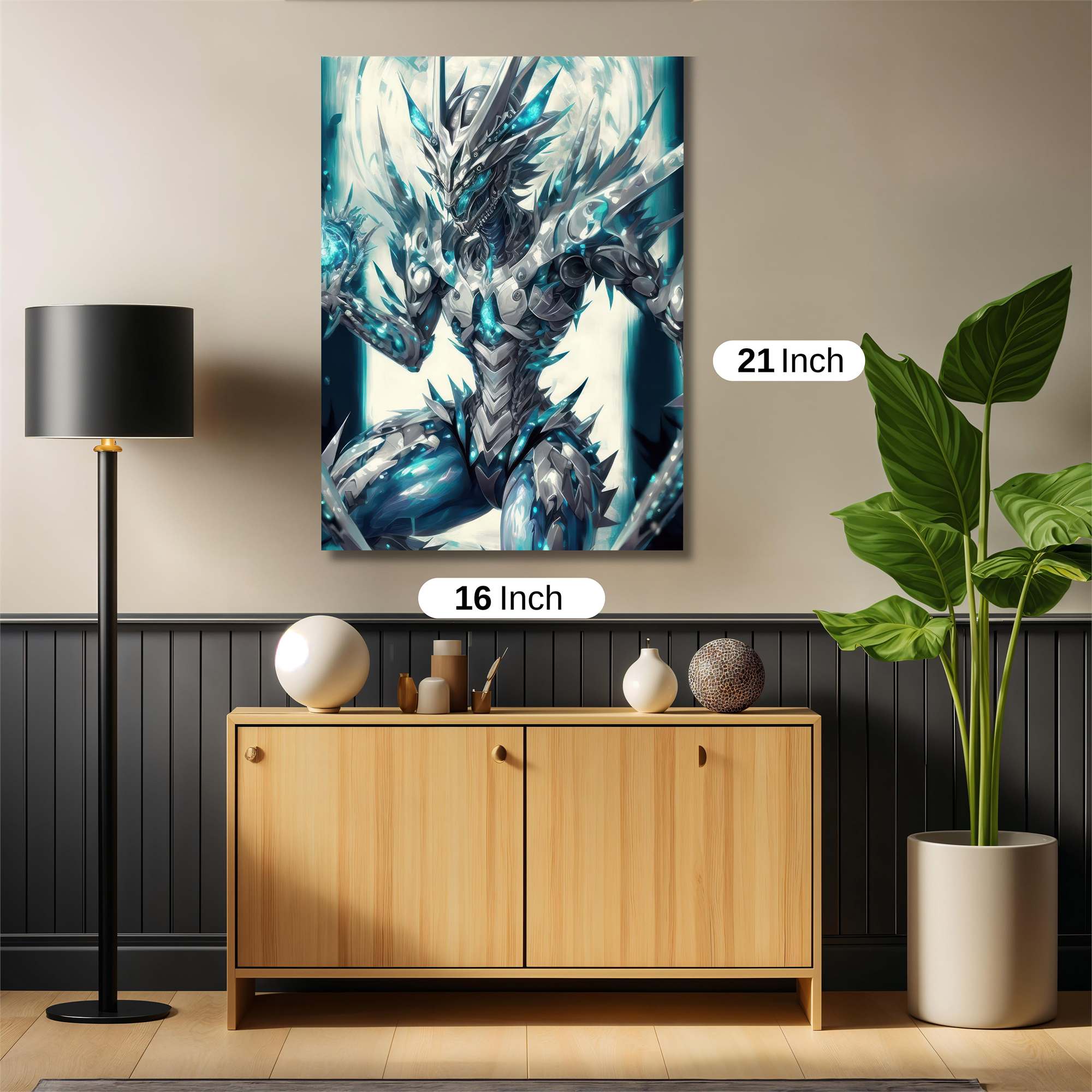 Cyber Dragonstorm Safe Wall Magnetic / M