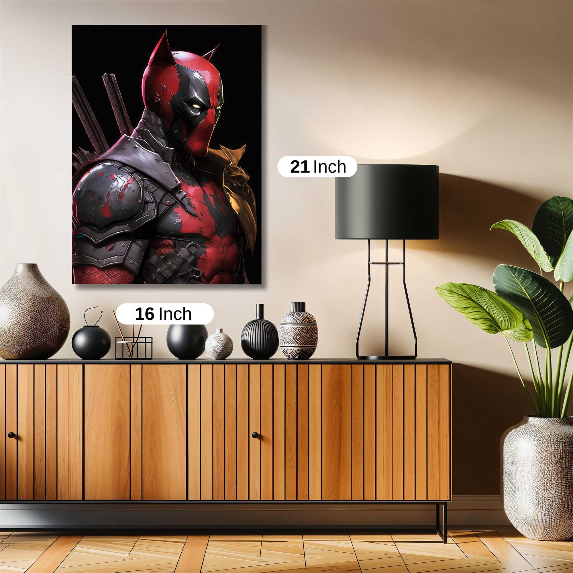 Deadpool Vigilance Safe Wall Magnetic / M